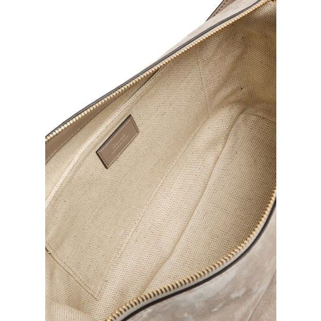 Chloe Chloe Camera Motty Gray Suede Shoulder Bag New & Authentic Size ONE SIZE - 4 Thumbnail