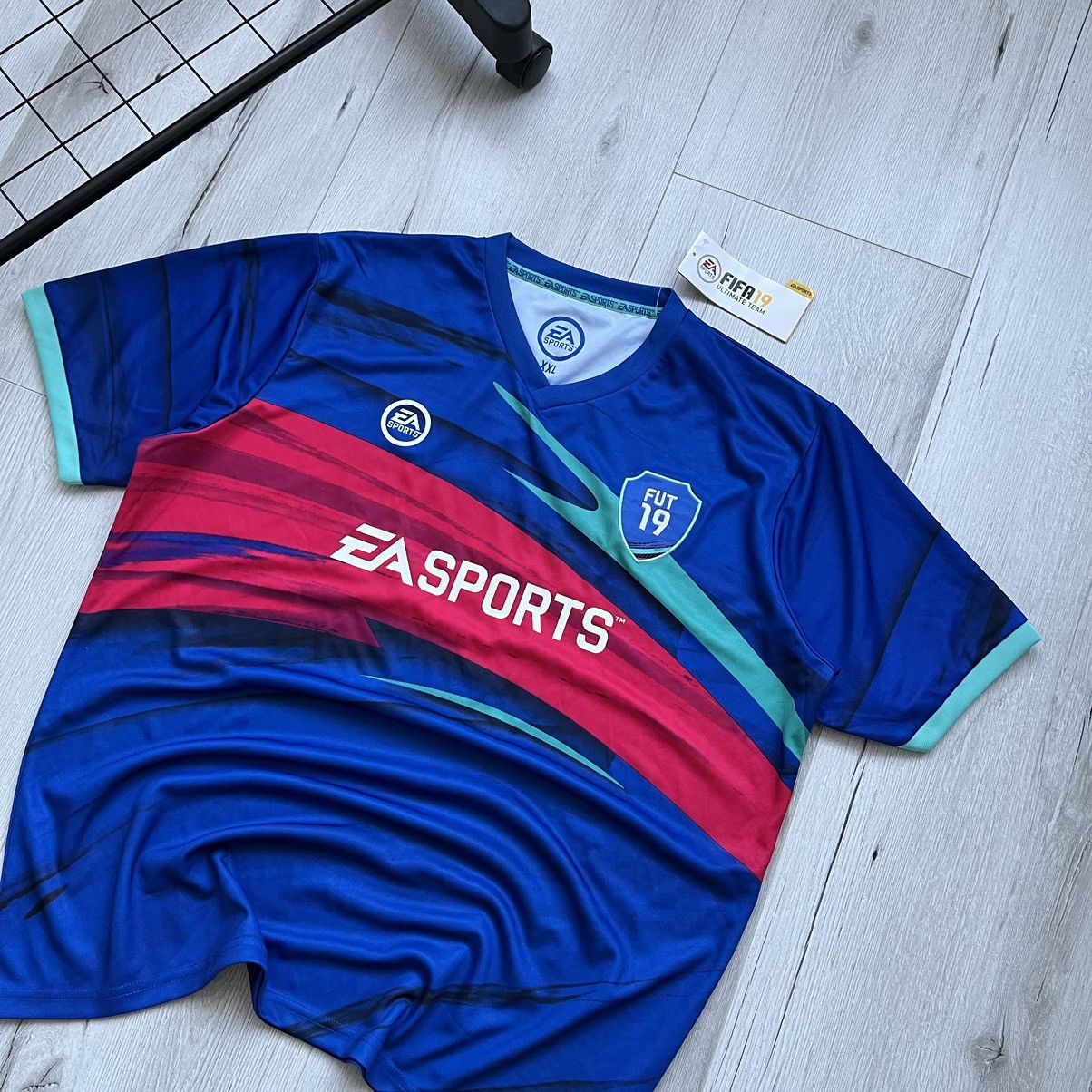 Other Fifa 19 FUT EA Sports Football Jersey T Shirt Y2K Blockcore Size US XXL / EU 58 / 5 - 2 Thumbnail