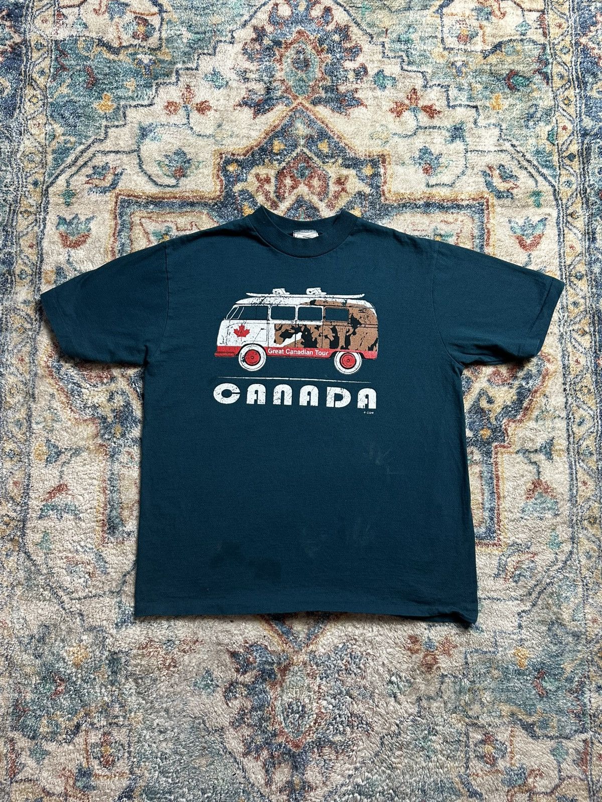 Vintage Vintage Canada Van T-shirt Large Size US L / EU 52-54 / 3 - 1 Thumbnail