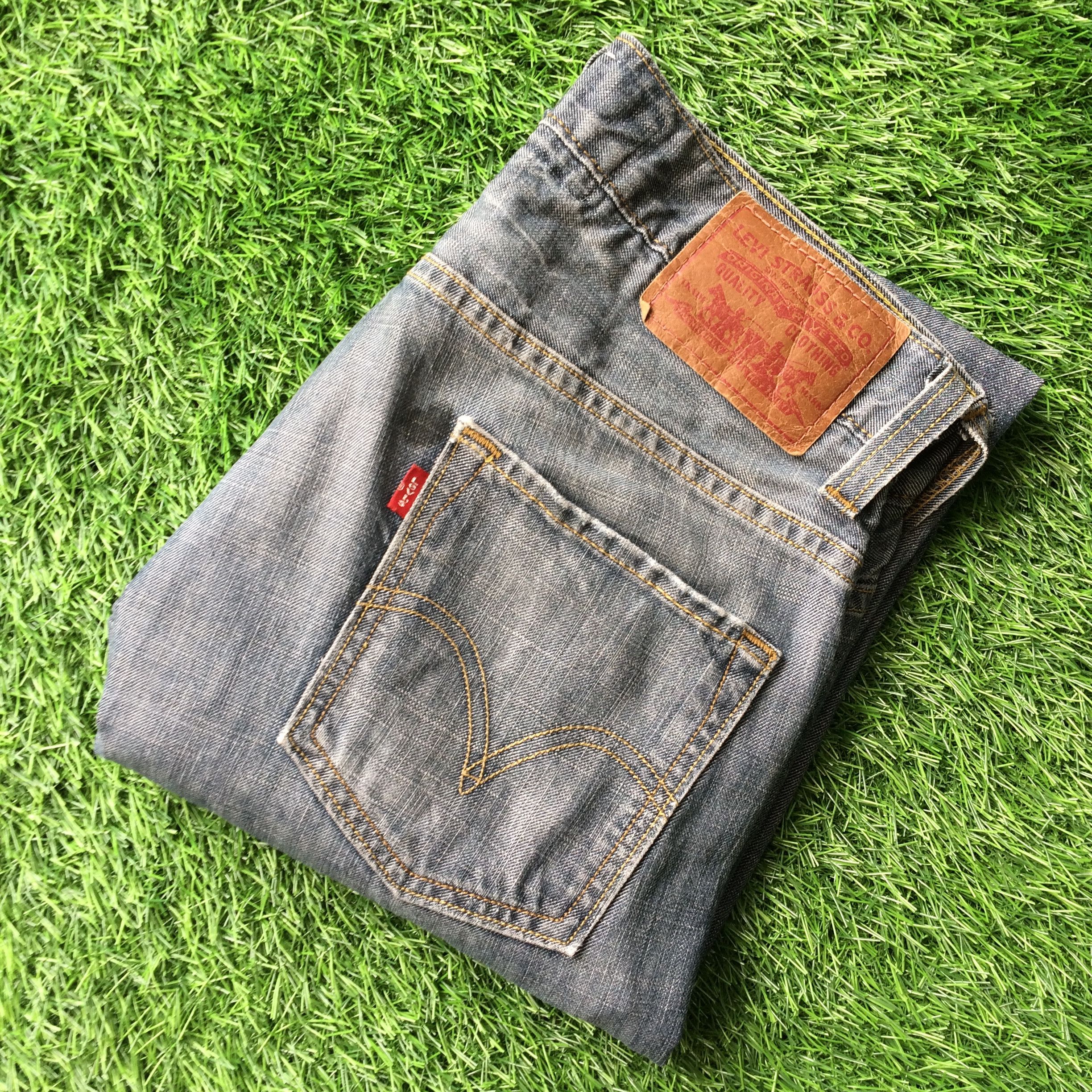 Jean × Unsound Rags Levis 511 Ripped Butt Skinny Jeans D-756 Size 30" / US 8 / IT 44 - 9 Thumbnail
