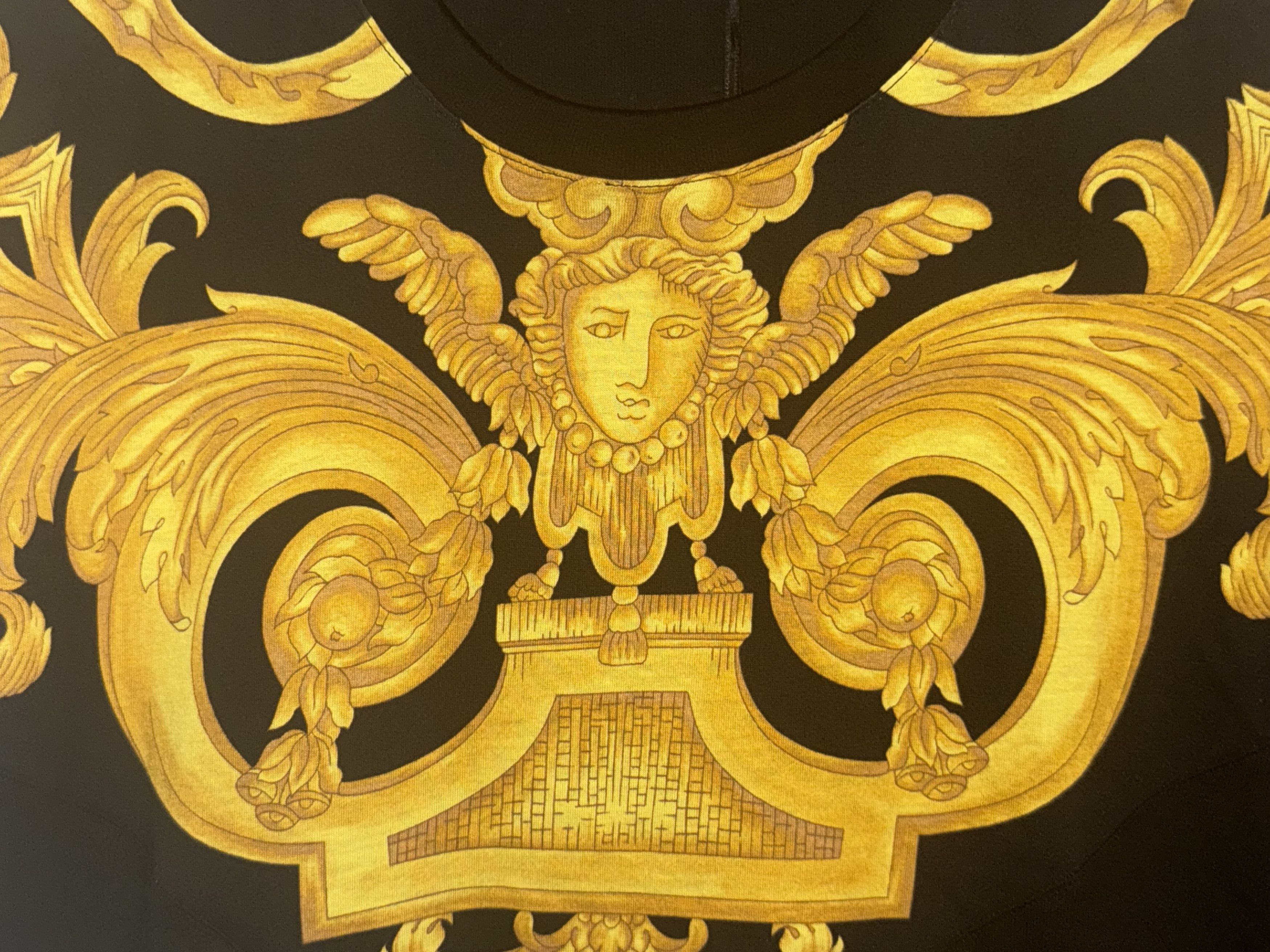 Versace AUTHENTIC MENS VERSACE BAROQUE T-SHIRT LARGE SLIM FIT Size US L / EU 52-54 / 3 - 3 Thumbnail