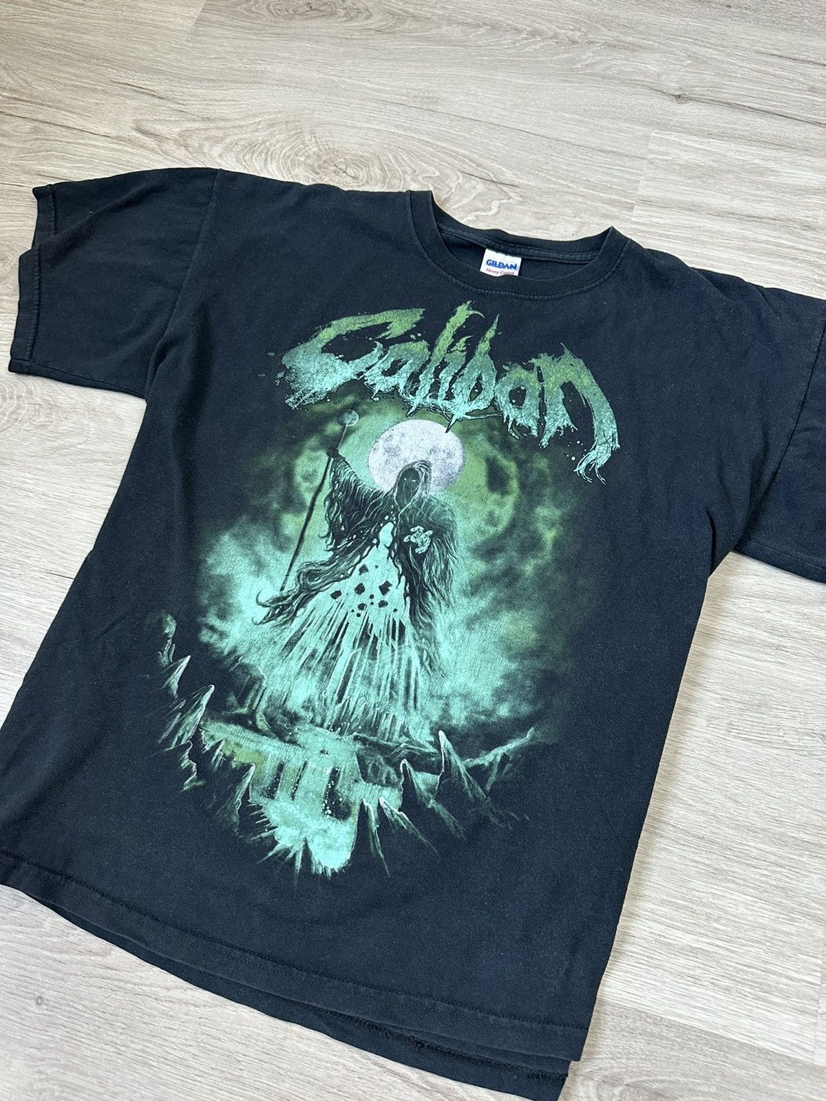 Japanese Brand × Vintage Vintage T-Shirt Caliban Y2K Rare Size US L / EU 52-54 / 3 - 4 Thumbnail