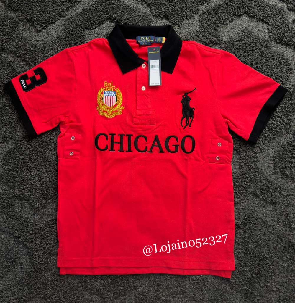 Ralph Lauren / Chief Keef Polo - Chicago red