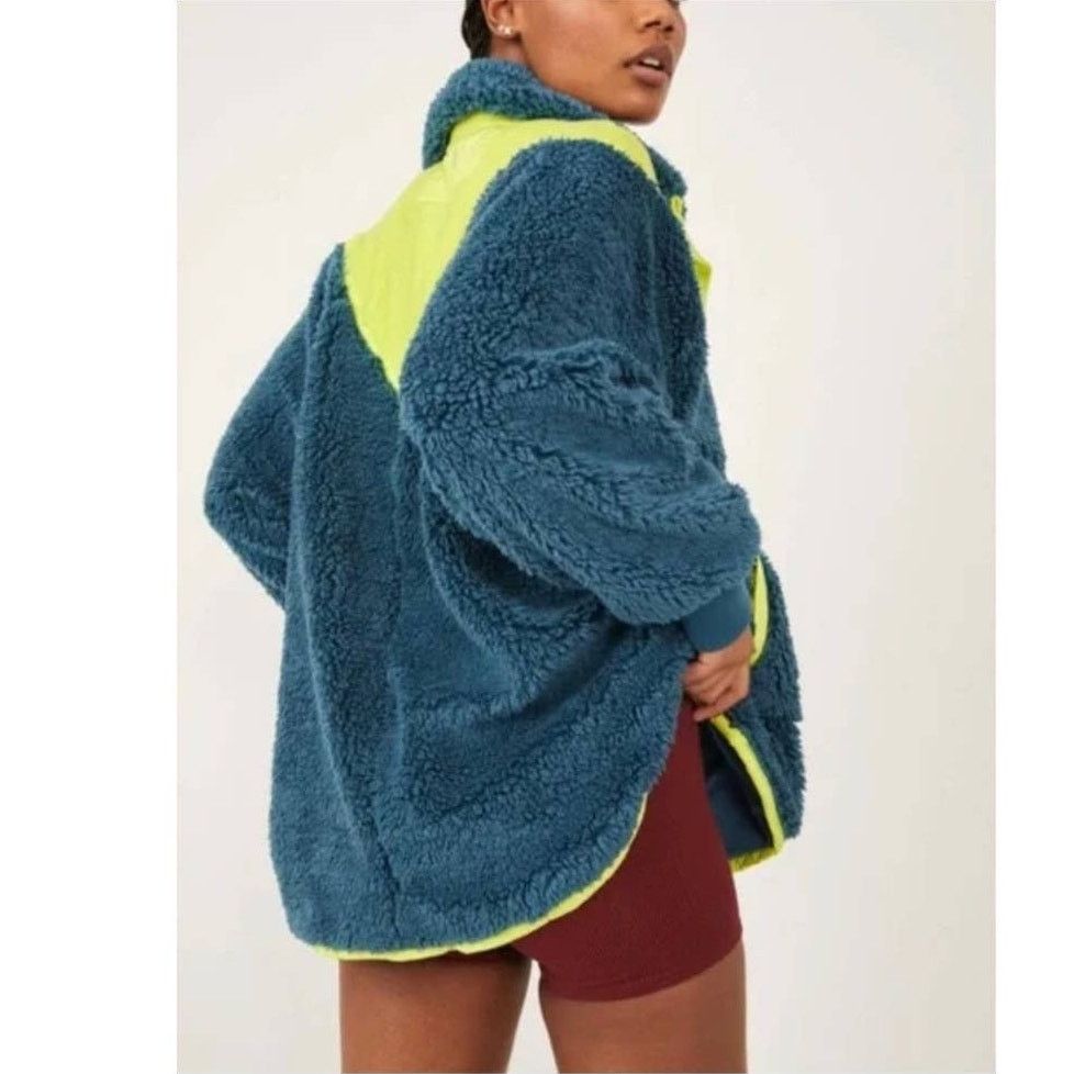 Free People New Free People MOVEMENT Fall To Rise Fleece Quarter Snap XS Size XS / US 0-2 / IT 36-38 - 3 Thumbnail