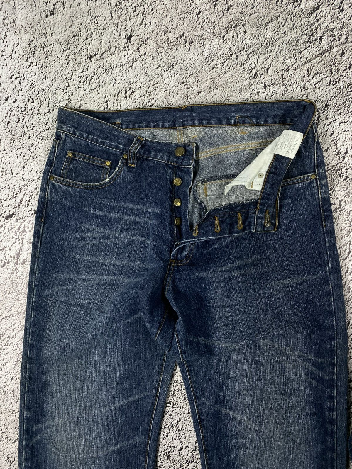 Vintage Vintage Y2K 00s style faded jeans streetwear Japanese Size US 34 / EU 50 - 4 Thumbnail