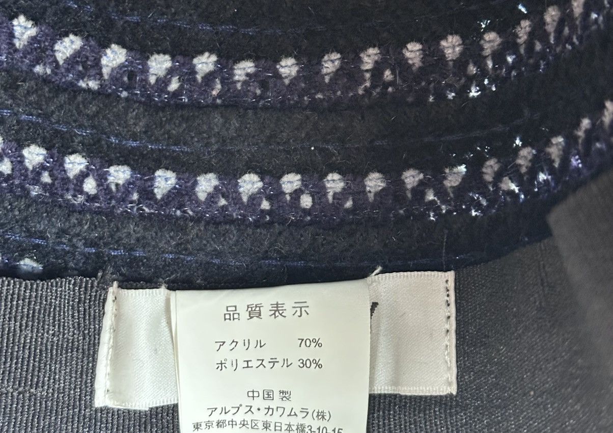 Yohji Yamamoto Yohji Yamamoto Hat - TC 41 Size ONE SIZE - 8 Thumbnail