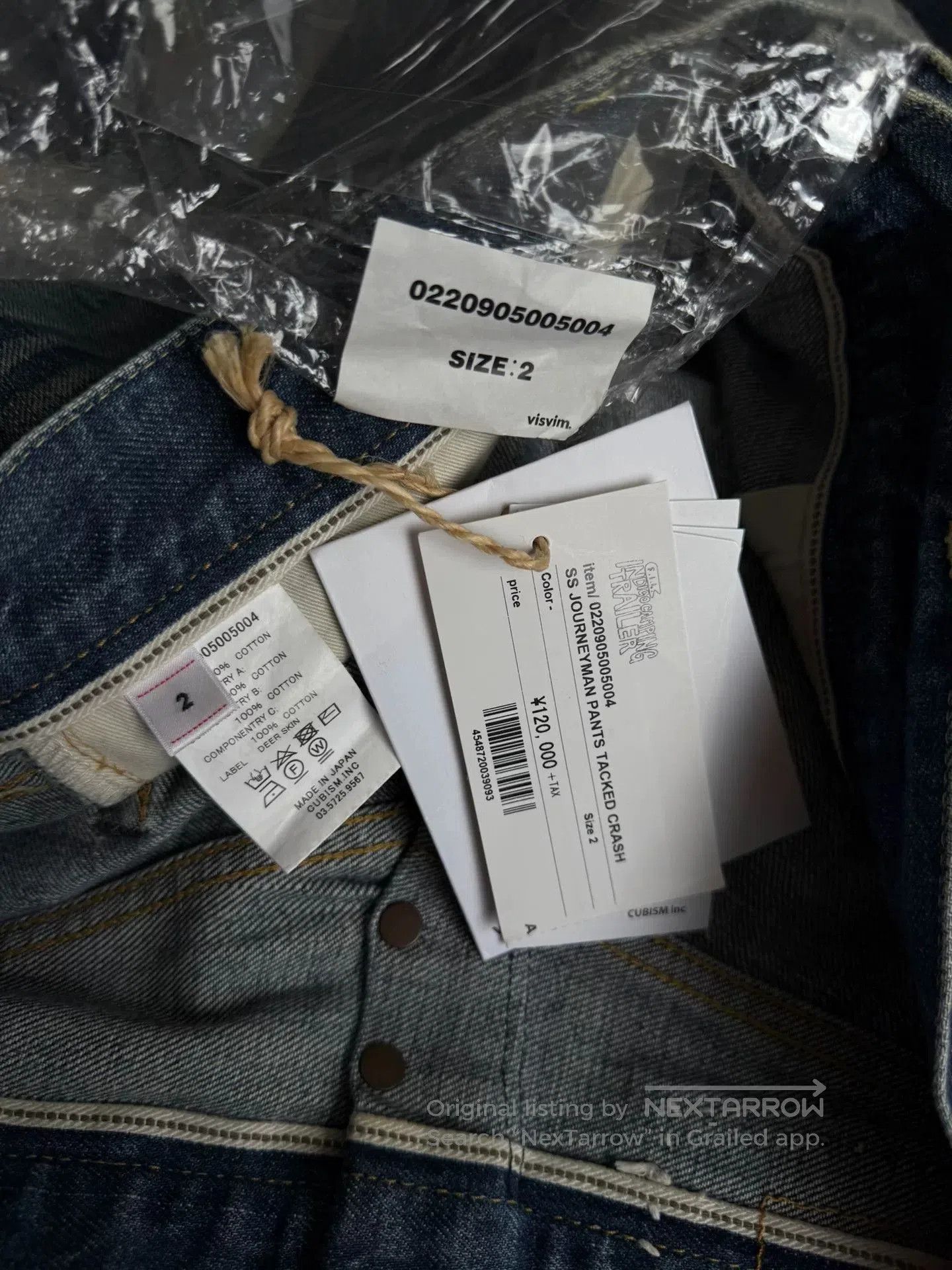 Visvim visvim journeyman pants with bandana print. Size US 32 / EU 48 - 9 Thumbnail