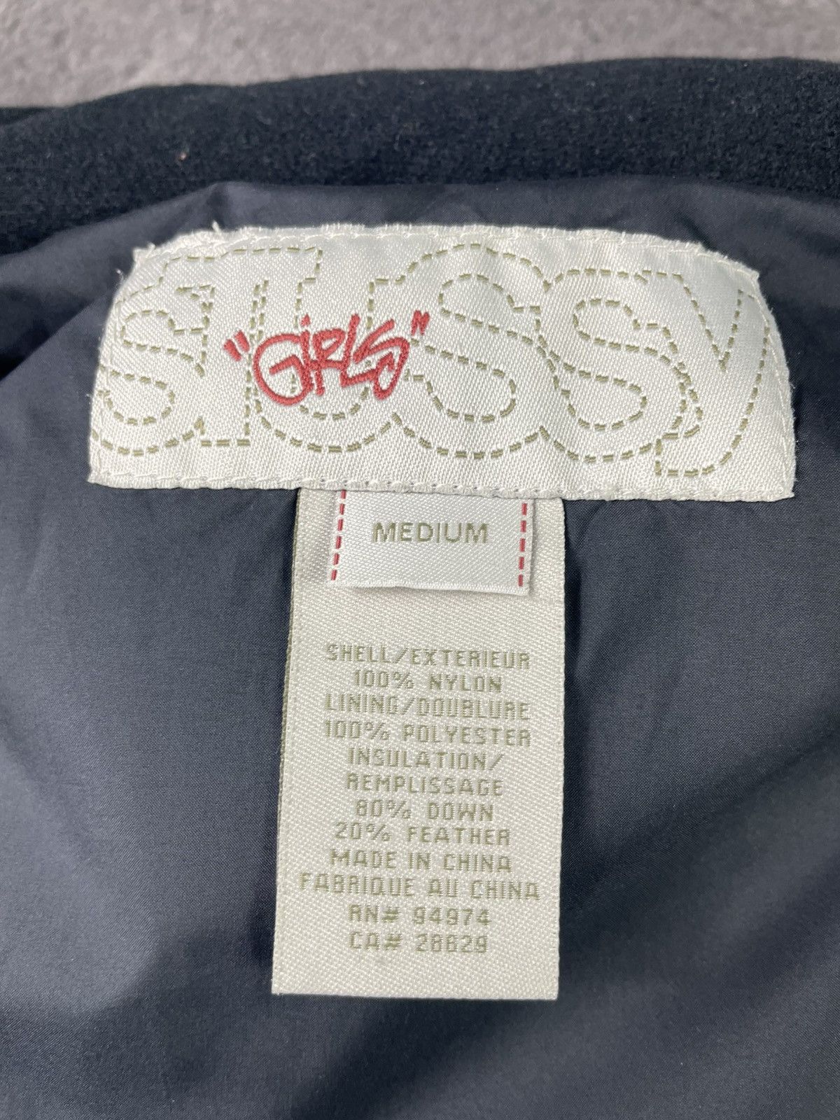 Stussy Stussy Checkered Down Puffer Vest – Size M Size US M / EU 48-50 / 2 - 7 Thumbnail