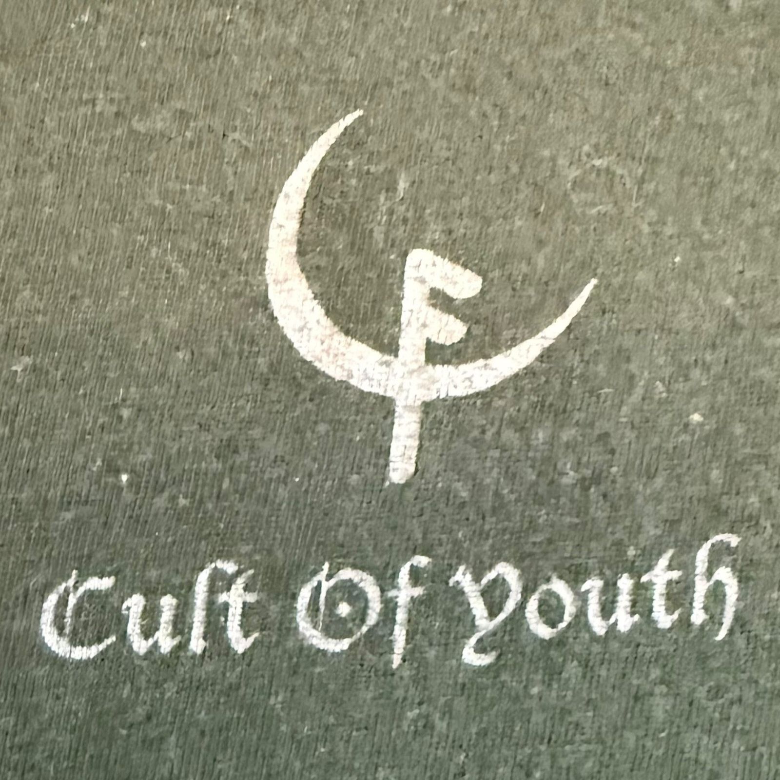 Band Tees Cult Of Youth Band 2008 Dark Green Shirt Size M Size US M / EU 48-50 / 2 - 2 Thumbnail