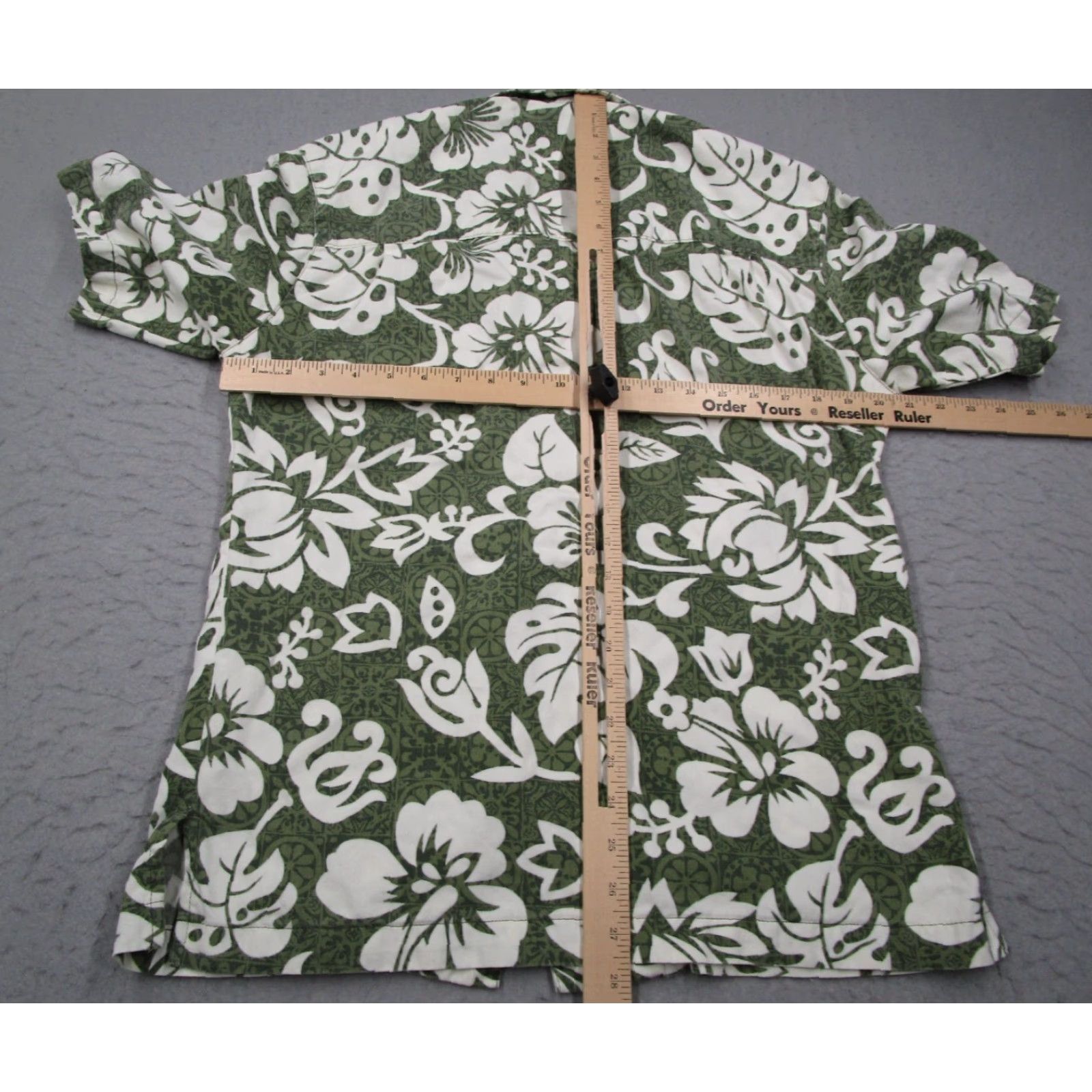 Billabong VINTAGE Billabong Shirt Mens Small Green Floral Button Up Hawaiian Made in USA Size US S / EU 44-46 / 1 - 5 Thumbnail