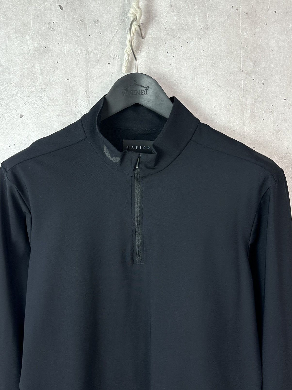 Castore Castore Quarter Zip Black Long Sleeve Men’s Logo Jumper Size US M / EU 48-50 / 2 - 5 Thumbnail