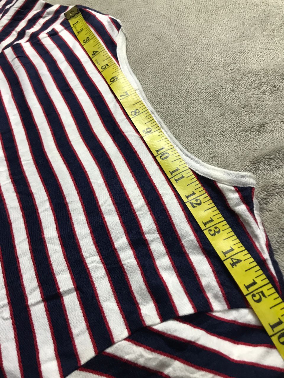 Vintage Ne-Net Stripe Cap Logo T-Shirt