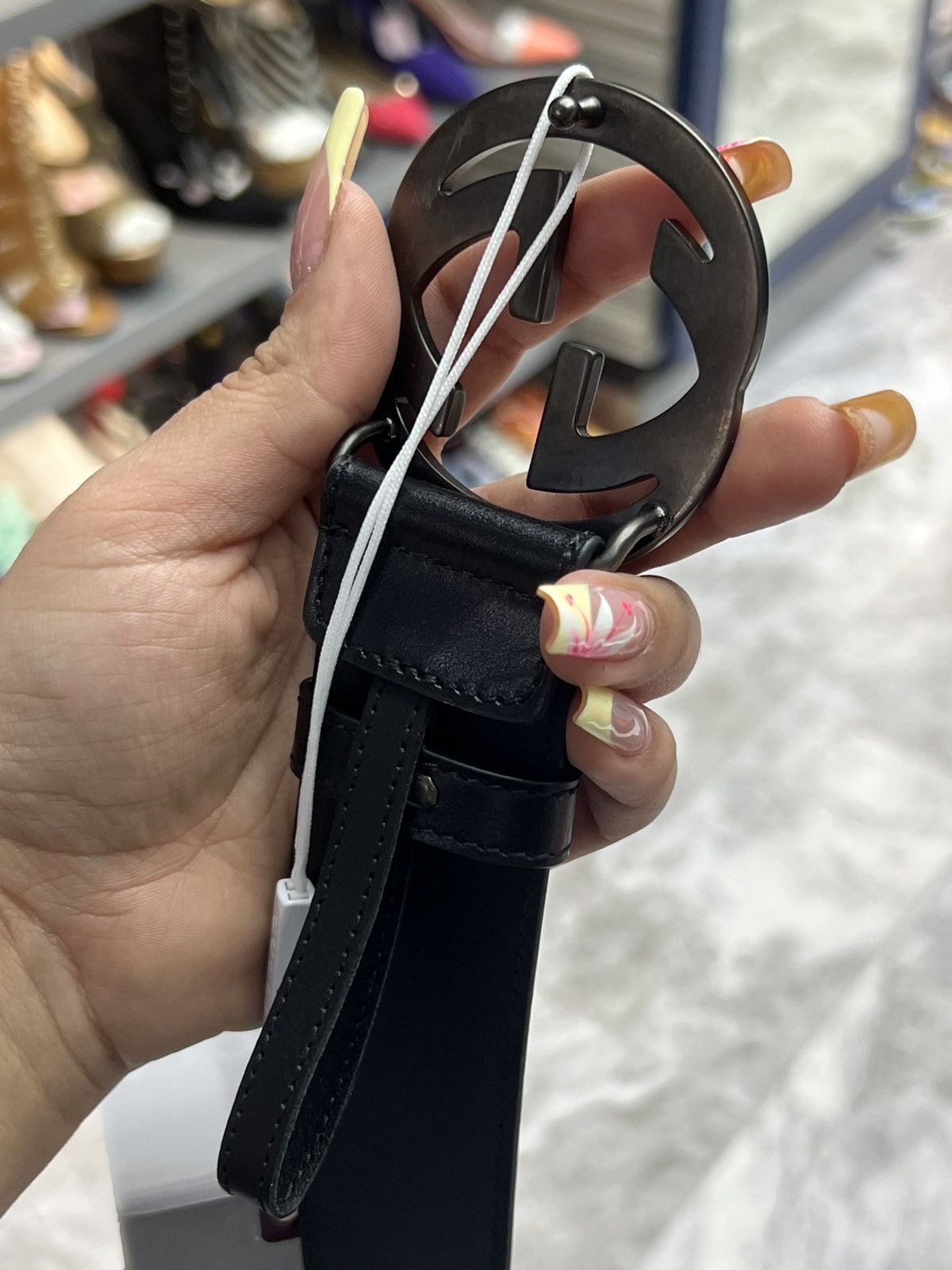 Gucci Gucci GG Marmont Belt Size 44 - 4 Thumbnail