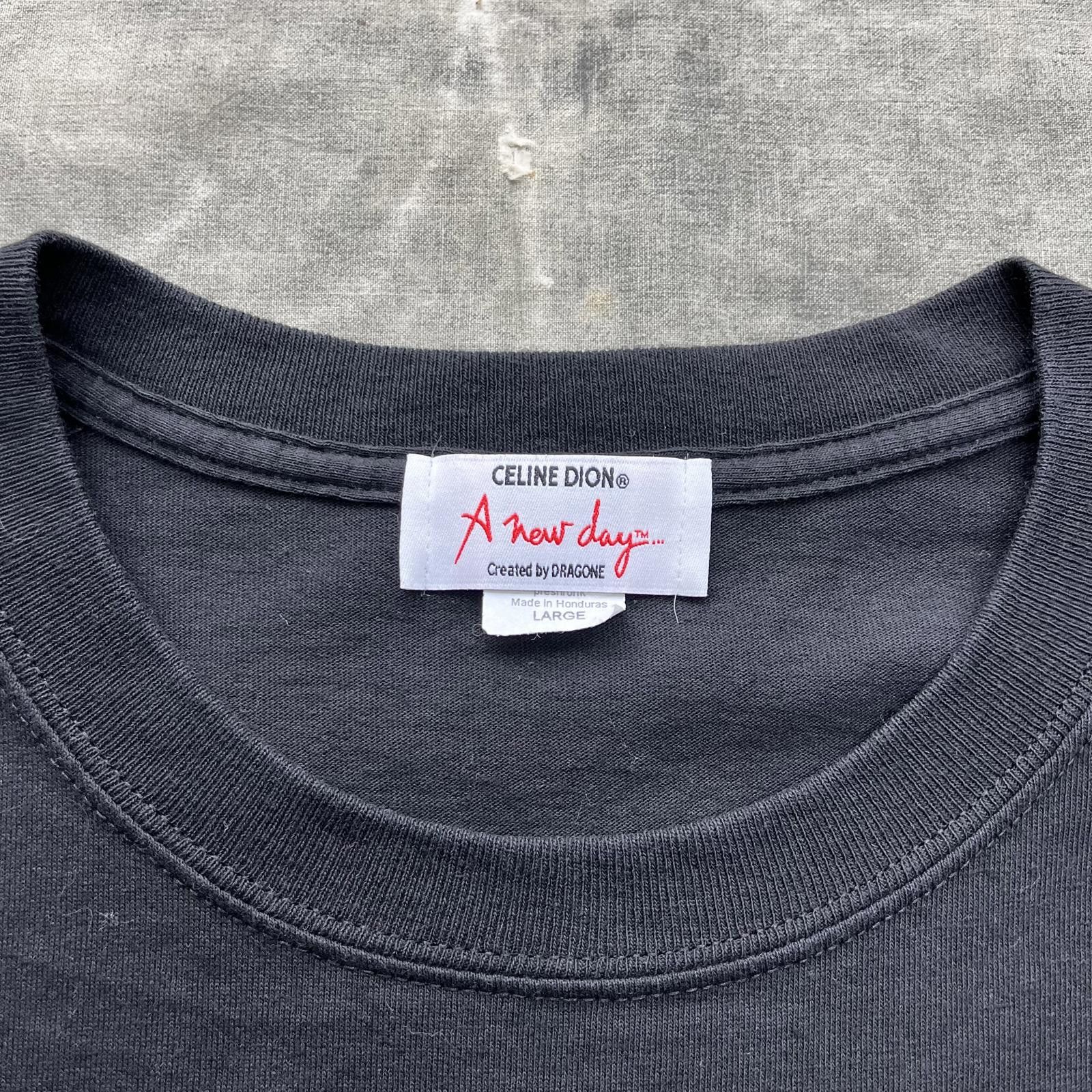 Band Tees × Vintage Vintage Y2K Deadstock Celine Dion A New Day Pop Music Shirt Size US L / EU 52-54 / 3 - 3 Thumbnail