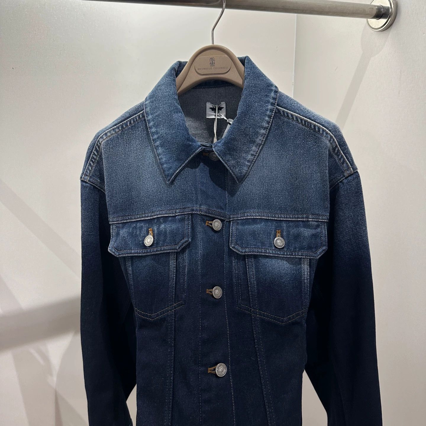 Christian Dior Monsieur Christian Dior may354 24SS Embroidered Belt Denim Jacket 34 Size XS / US 0-2 / IT 36-38 - 6 Thumbnail