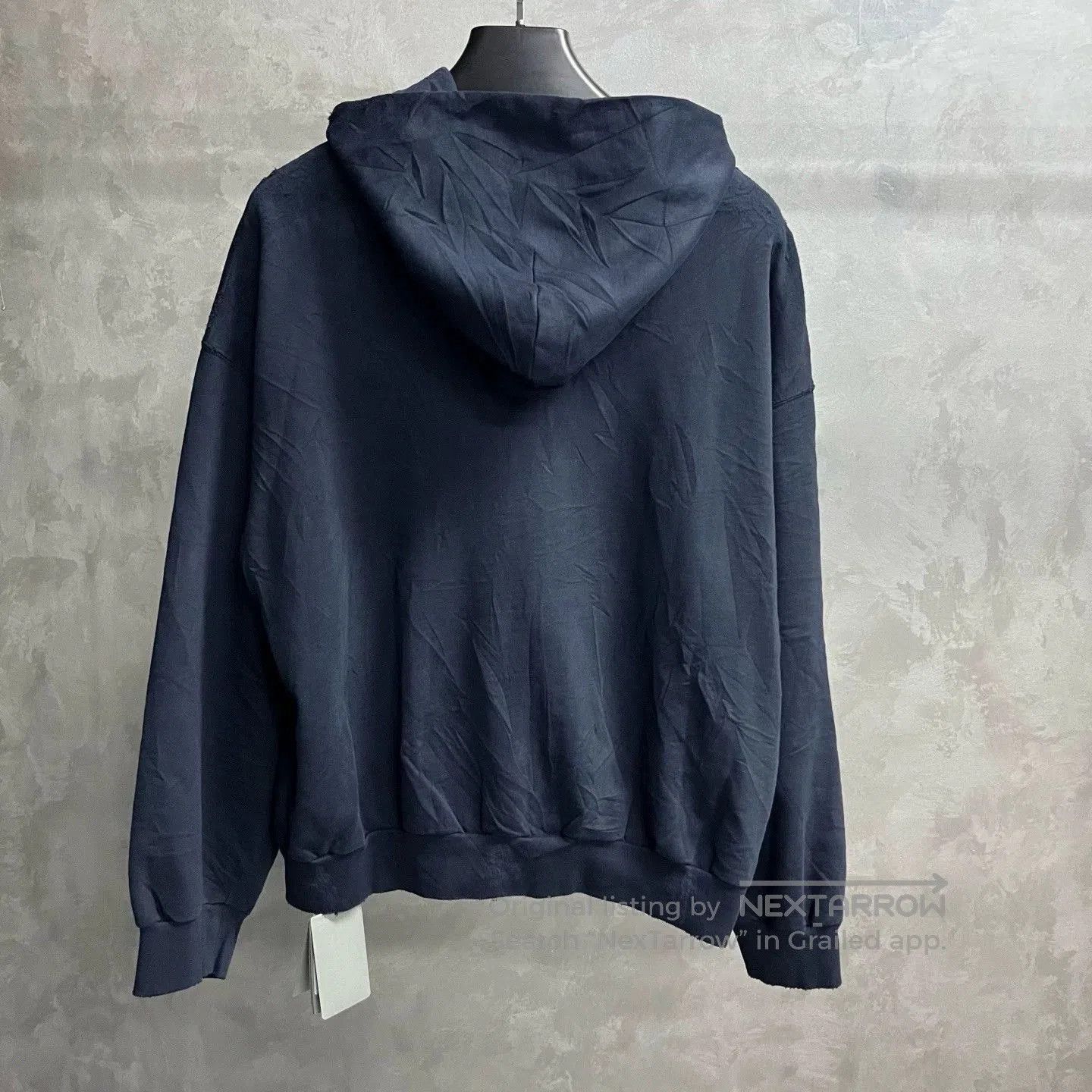 Balenciaga Balenciaga 2024 Blue Letter Print Zip Hoodie. Size US M / EU 48-50 / 2 - 4 Thumbnail
