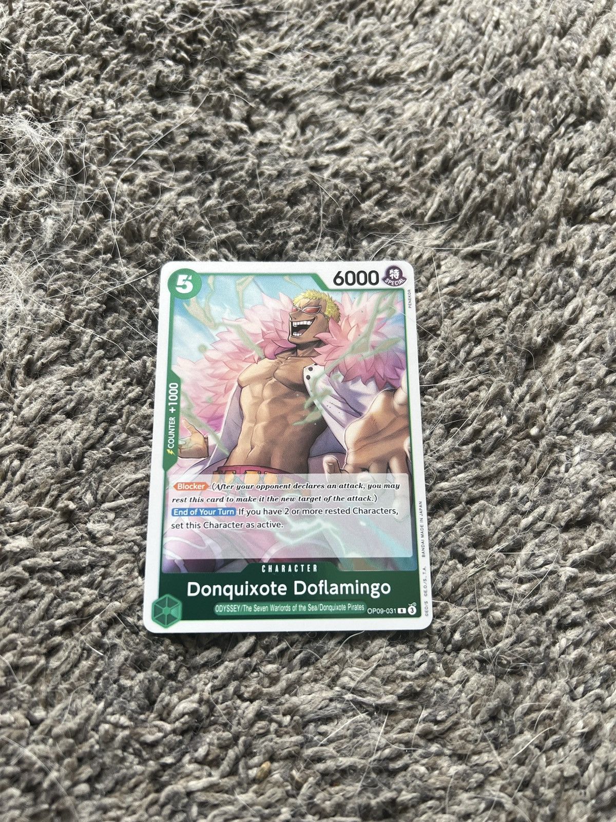 One Piece One Piece Donquixote Doflamingo Card Size ONE SIZE - 1 Thumbnail