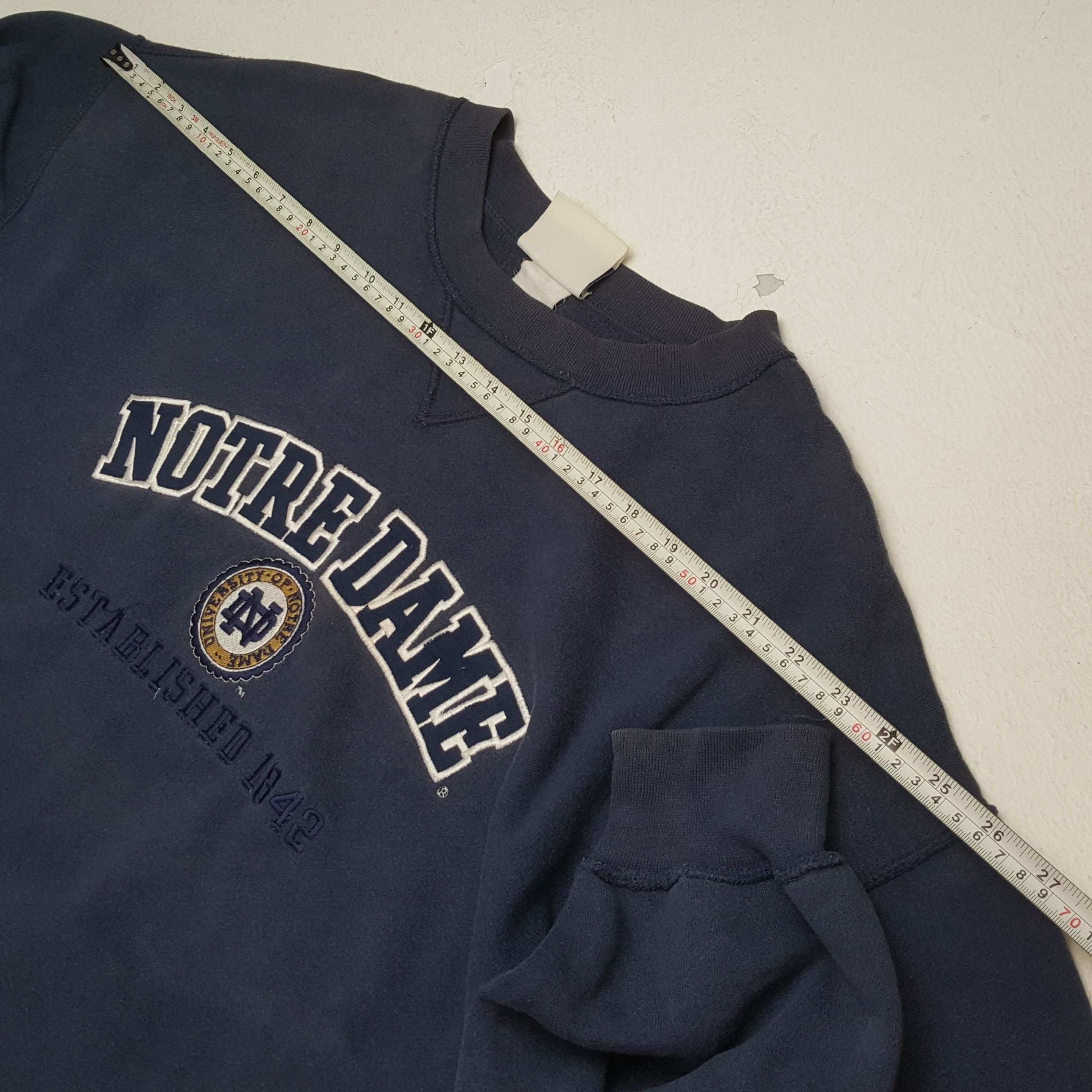 Lee × Vintage Vintage UNIVERSITY OF NOTRE DAME Promotion Sweatshirts Size US XXL / EU 58 / 5 - 5 Thumbnail