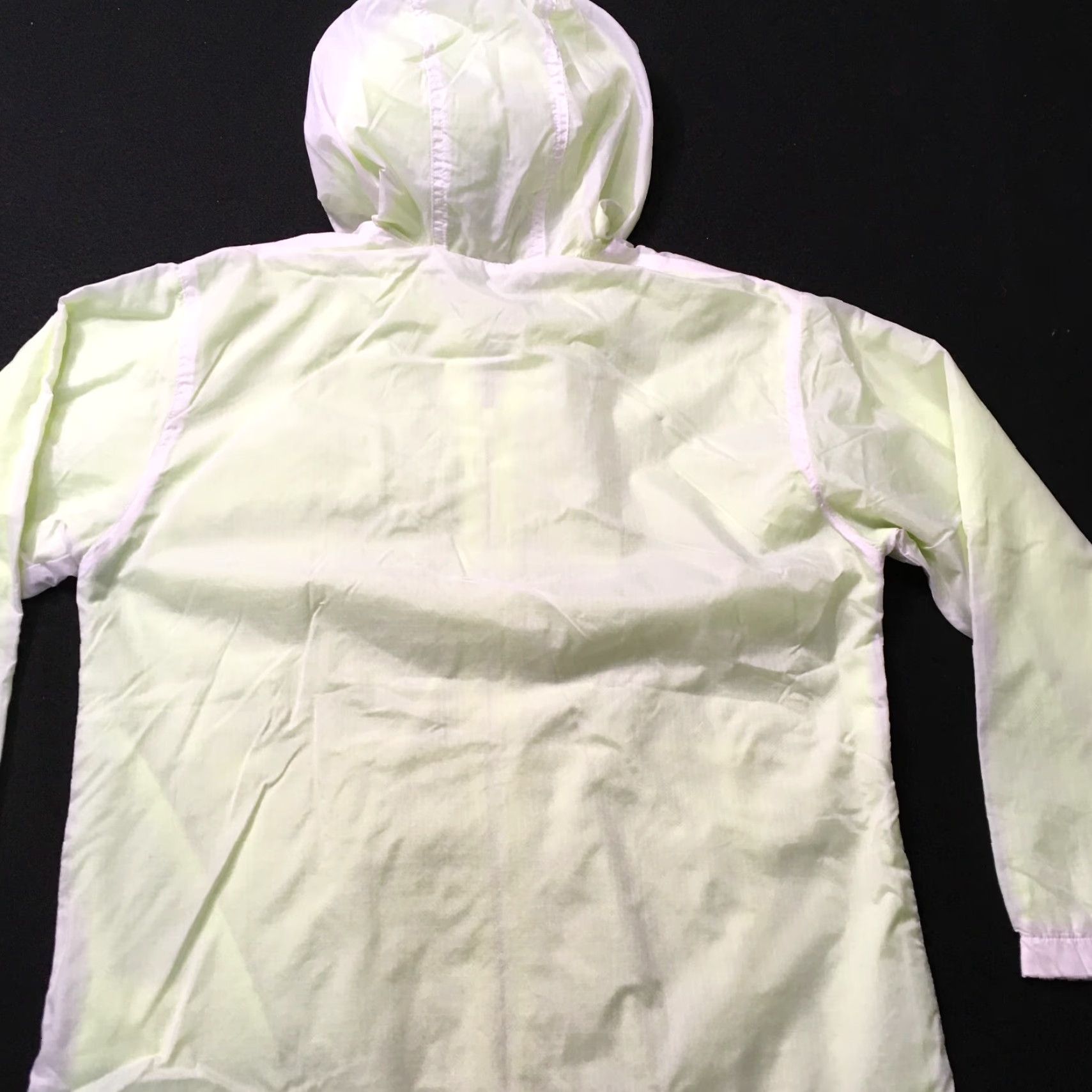 Rains green Sherbet Hooded Rain Jacket Women's L Full Zip Coat Nylon Softshell Size L / US 10 / IT 46 - 8 Thumbnail