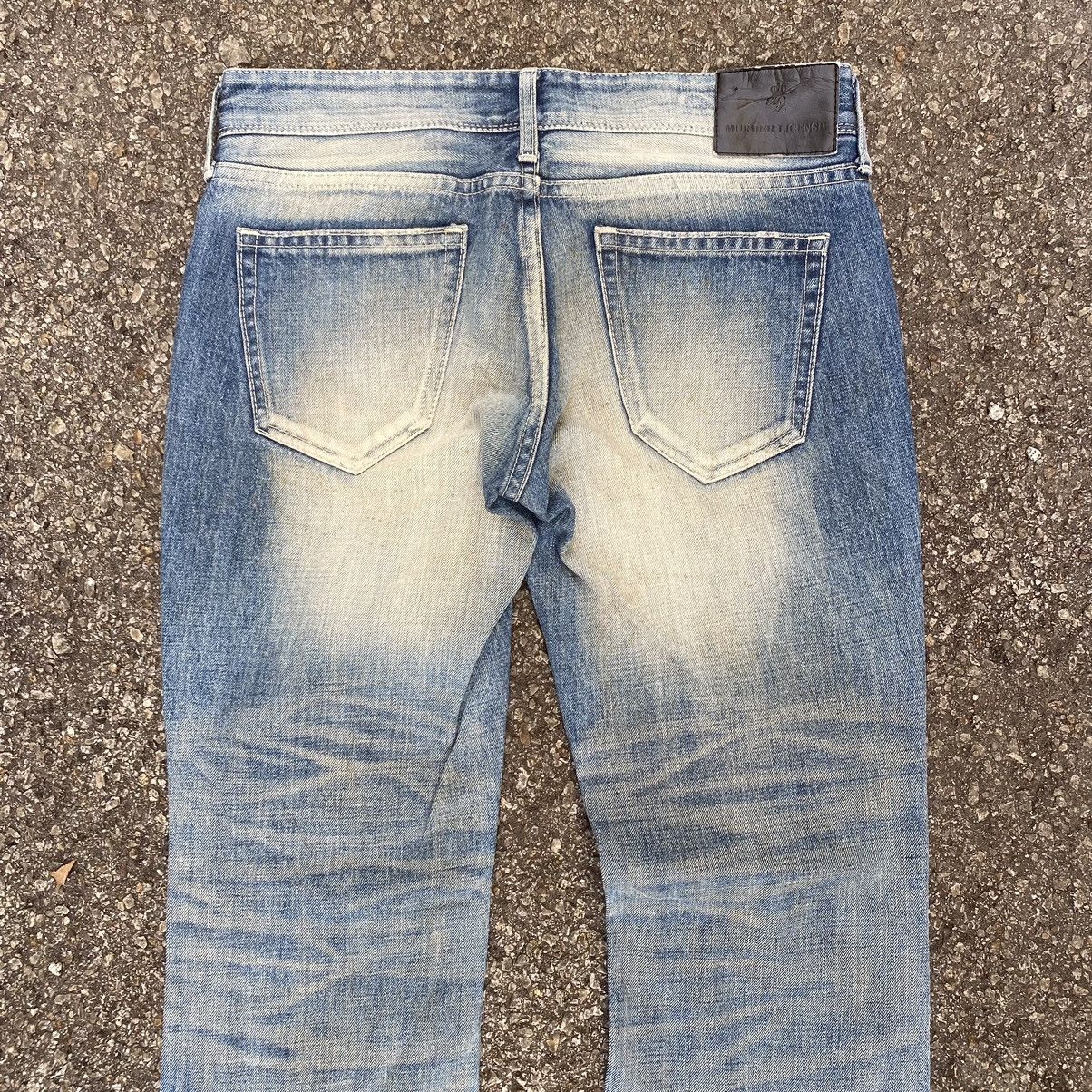 If Six Was Nine Flare Jeans Murder License Low Rise Denim Boot Cut Pants Size US 30 / EU 46 - 13 Thumbnail