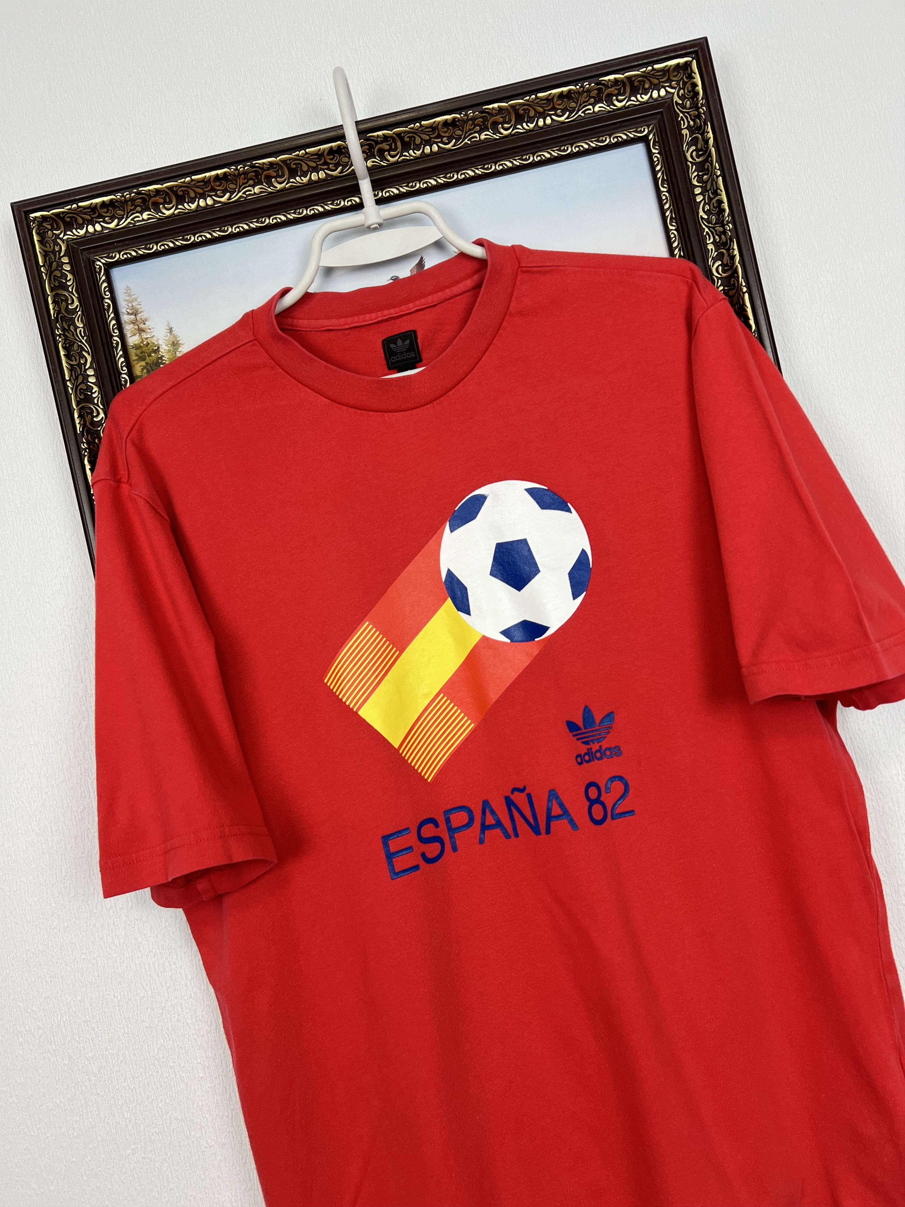 Adidas Vintage Adidas Originals Spain World Cup Football Shirt Size US M / EU 48-50 / 2 - 4 Thumbnail