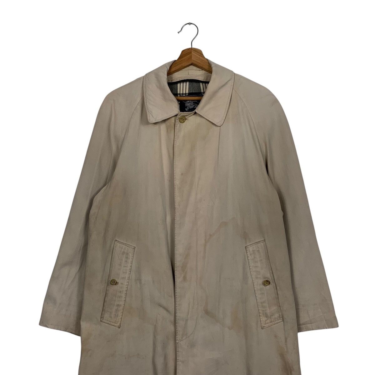 Burberry Vintage Burberrys Nova Check Trench Coat Size US M / EU 48-50 / 2 - 3 Thumbnail