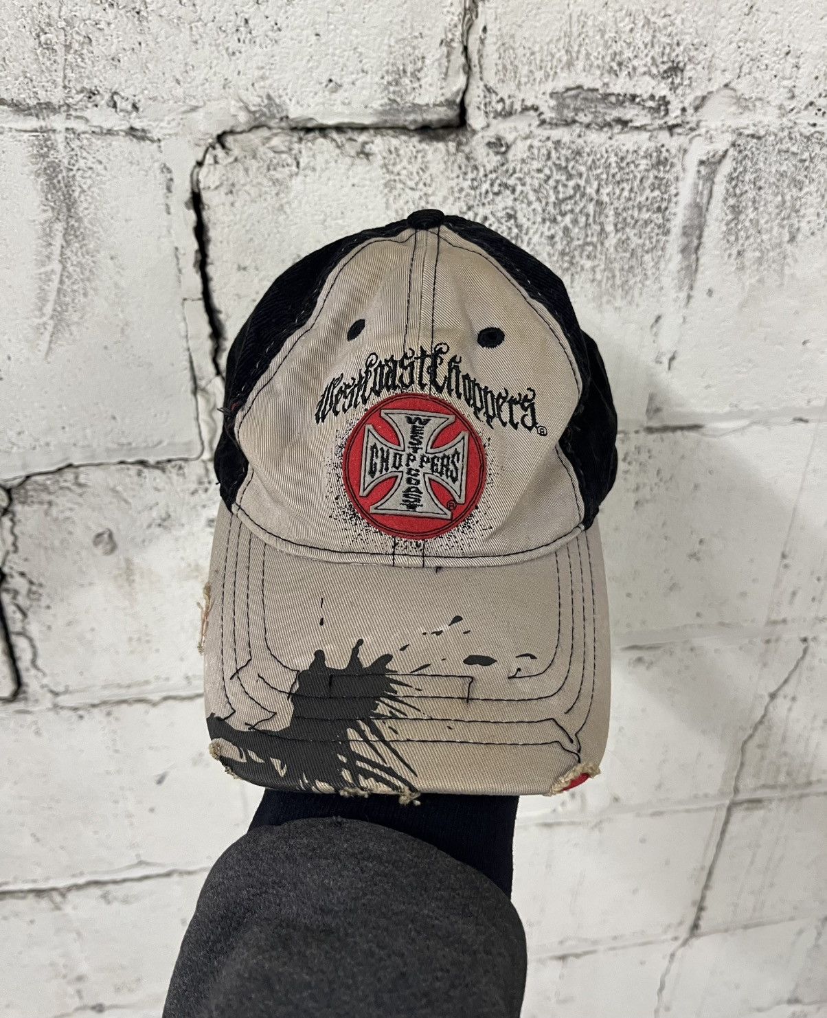 West Coast Choppers West coast choppers hat rare grail y2k grunge opium skater Size ONE SIZE - 1 Thumbnail