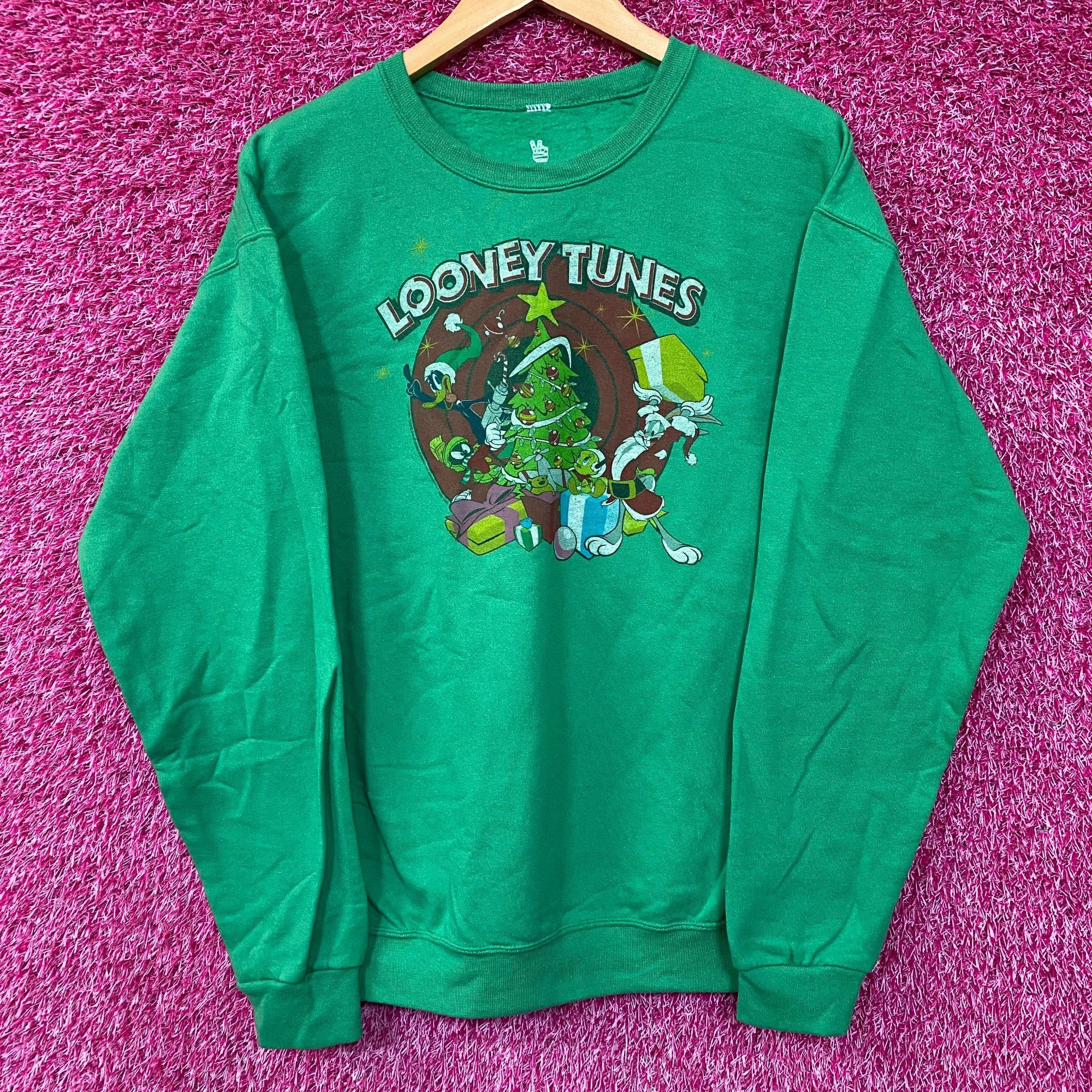 Junk Food Looney Tunes Christmas Crewneck Sweatshirt Medium Size US M / EU 48-50 / 2 - 1 Thumbnail