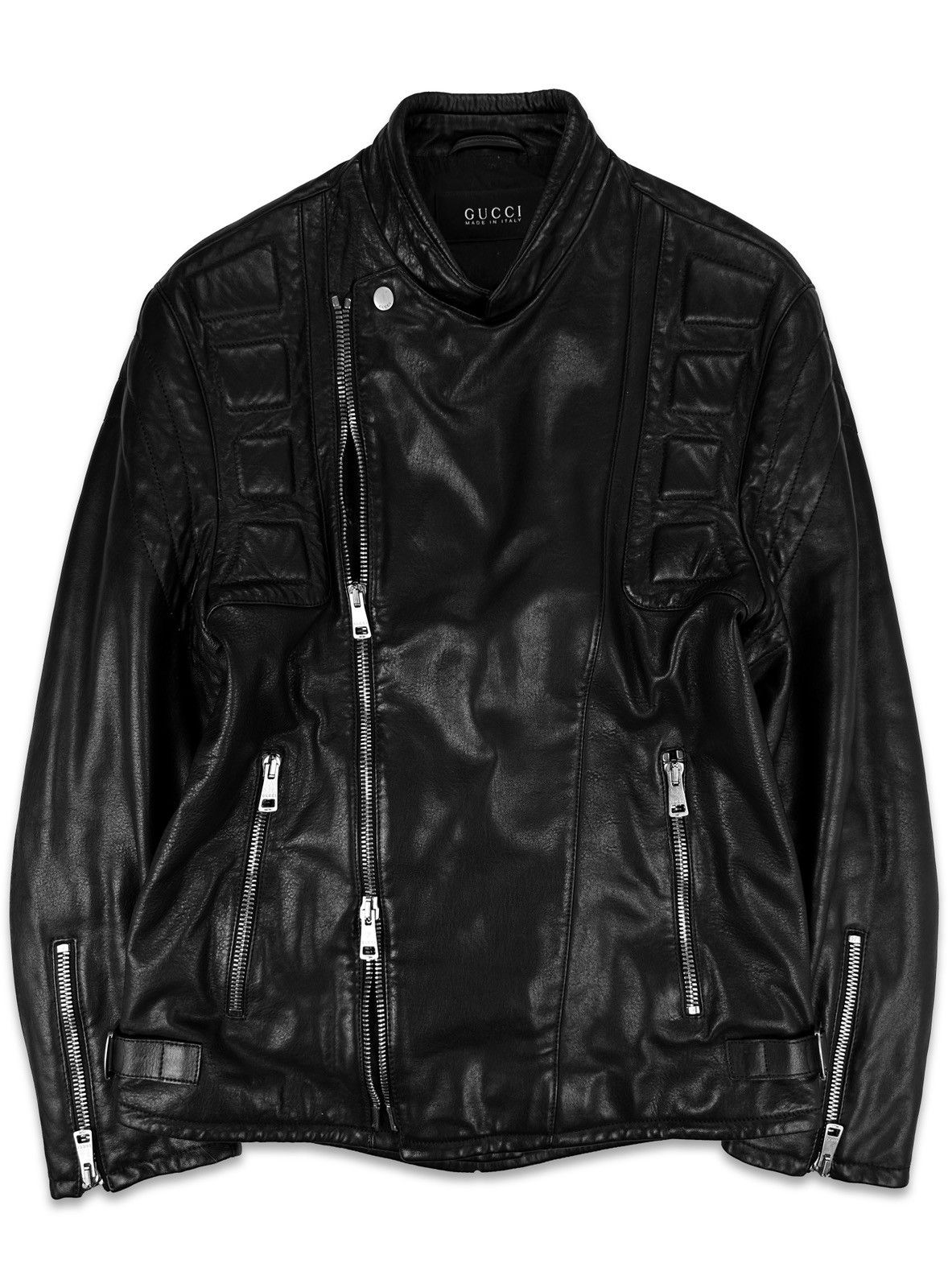 00s GUCCI by Tom ford Leather Jacket