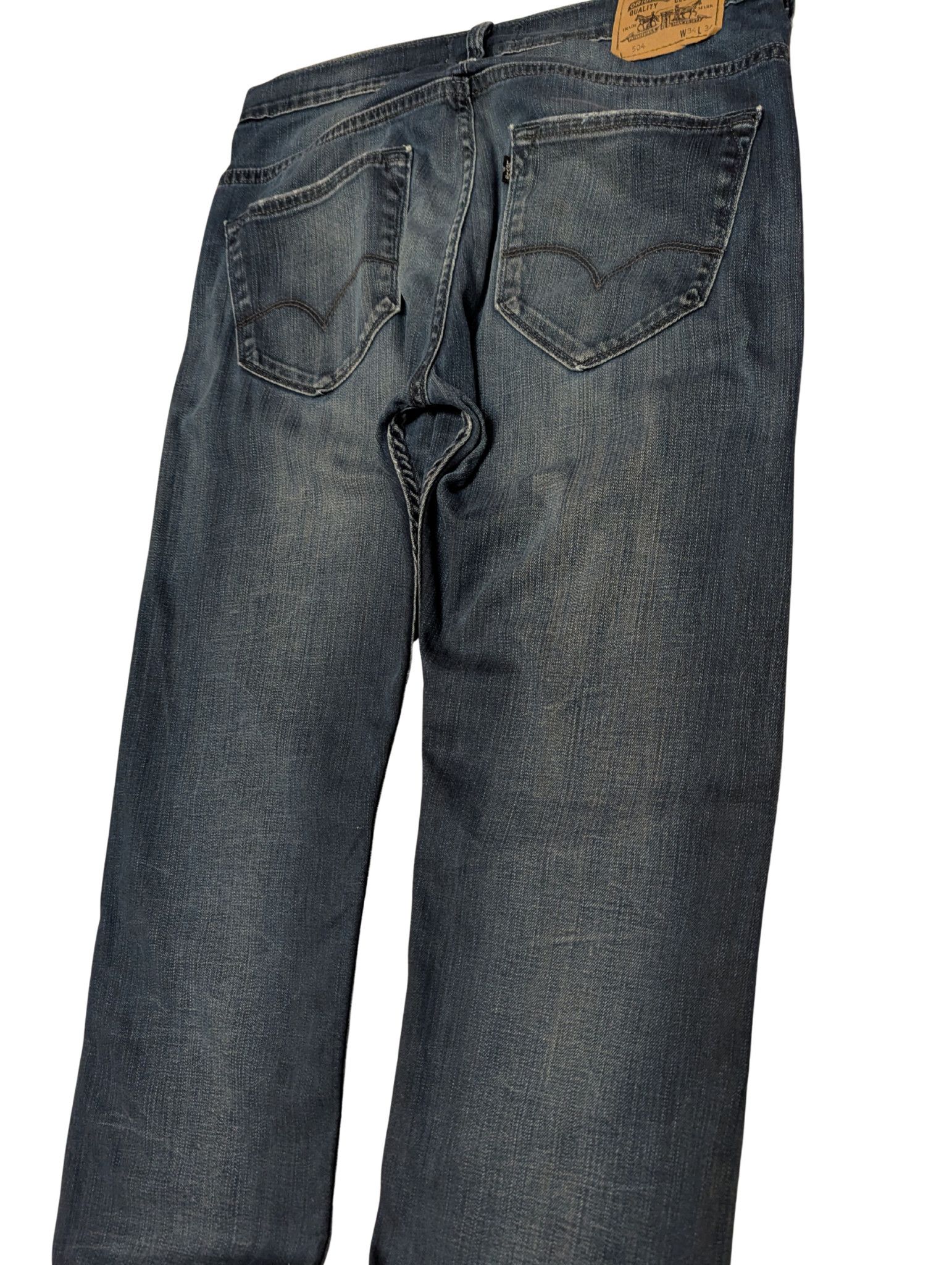 Levi's Levi’s Vintage Selvedge Jeans –Black Bat Special Edition–Y2K Size US 34 / EU 50 - 5 Thumbnail