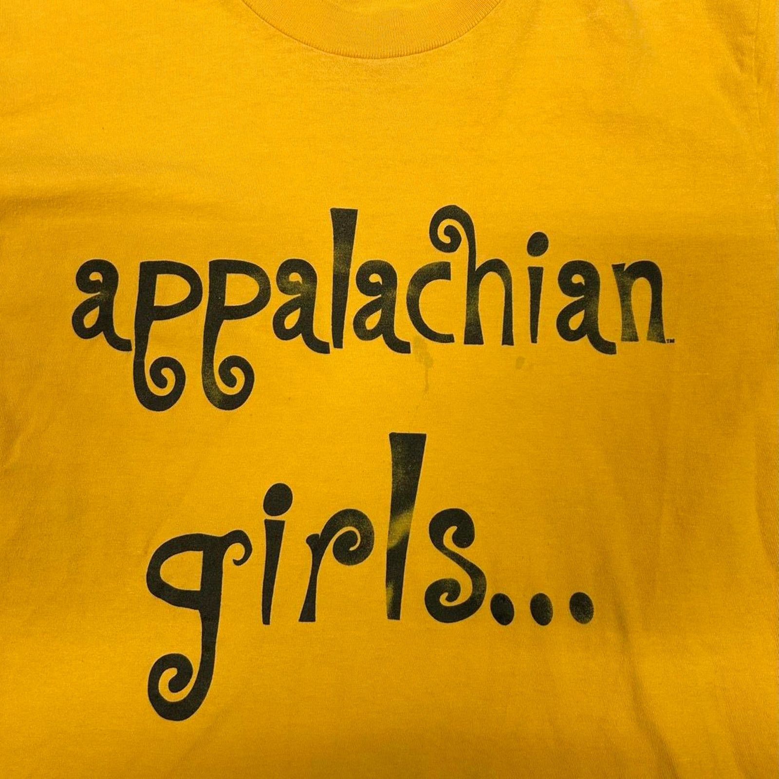 Other Yellow and black VTG Appalachian Girls tee Size M / US 6-8 / IT 42-44 - 2 Thumbnail