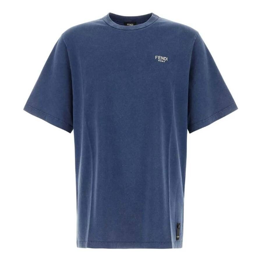 Fendi o1s1wg111225 T-Shirt in Blue Size US L / EU 52-54 / 3 - 1 Thumbnail