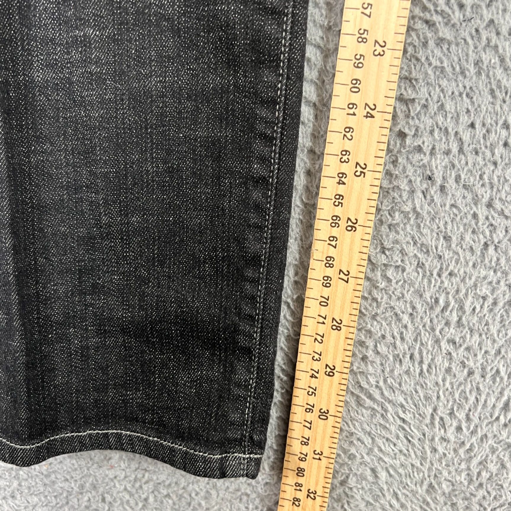 Eileen Fisher Eileen Fisher Jeans Womens Size 8 Black Slim Straight Denim Organic Cotton Size 32" / US 10 / IT 46 - 3 Thumbnail