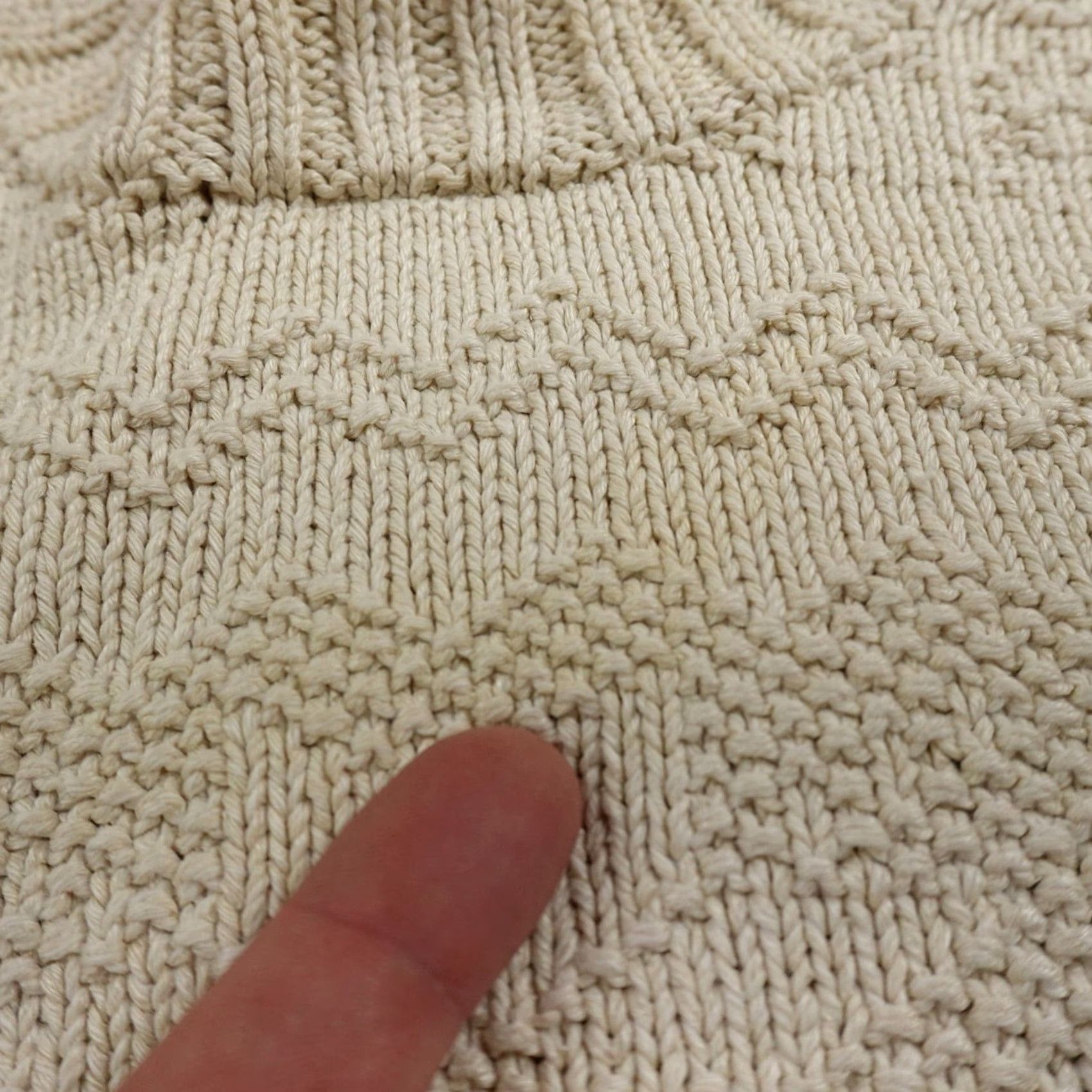 Ralph Lauren Ralph Lauren Sweater Womens PS Beige Nordic Fair Isle Silk Linen Knit Sweatshirt Size S / US 4 / IT 40 - 4 Thumbnail