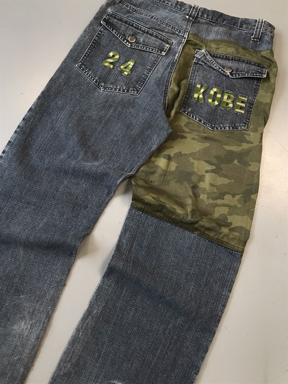 NBA × Vintage Vintage NBA SpellOut embroidered denim Size US 32 / EU 48 - 6 Thumbnail