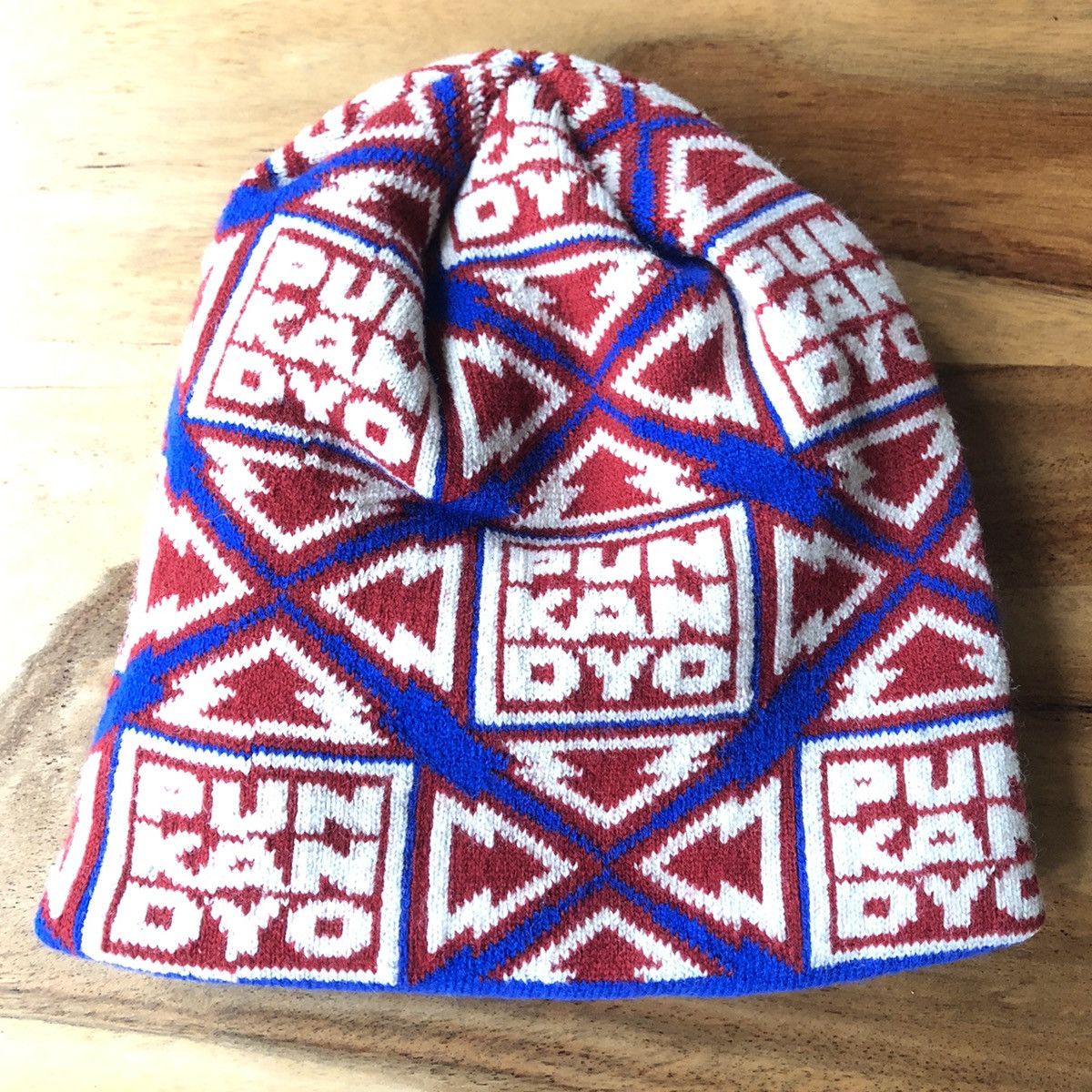 Punk and Yo Punk&Yo Stiker Beanie Blue Size ONE SIZE - 2 Thumbnail