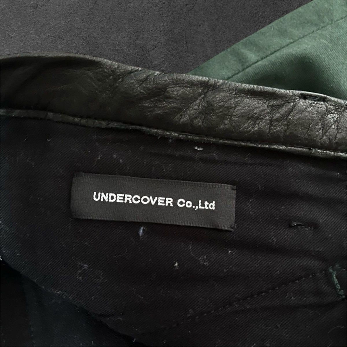 Undercover Undercover UCU4502 Green Varsity Patch Pants Sz 2 Size US 29 - 4 Thumbnail