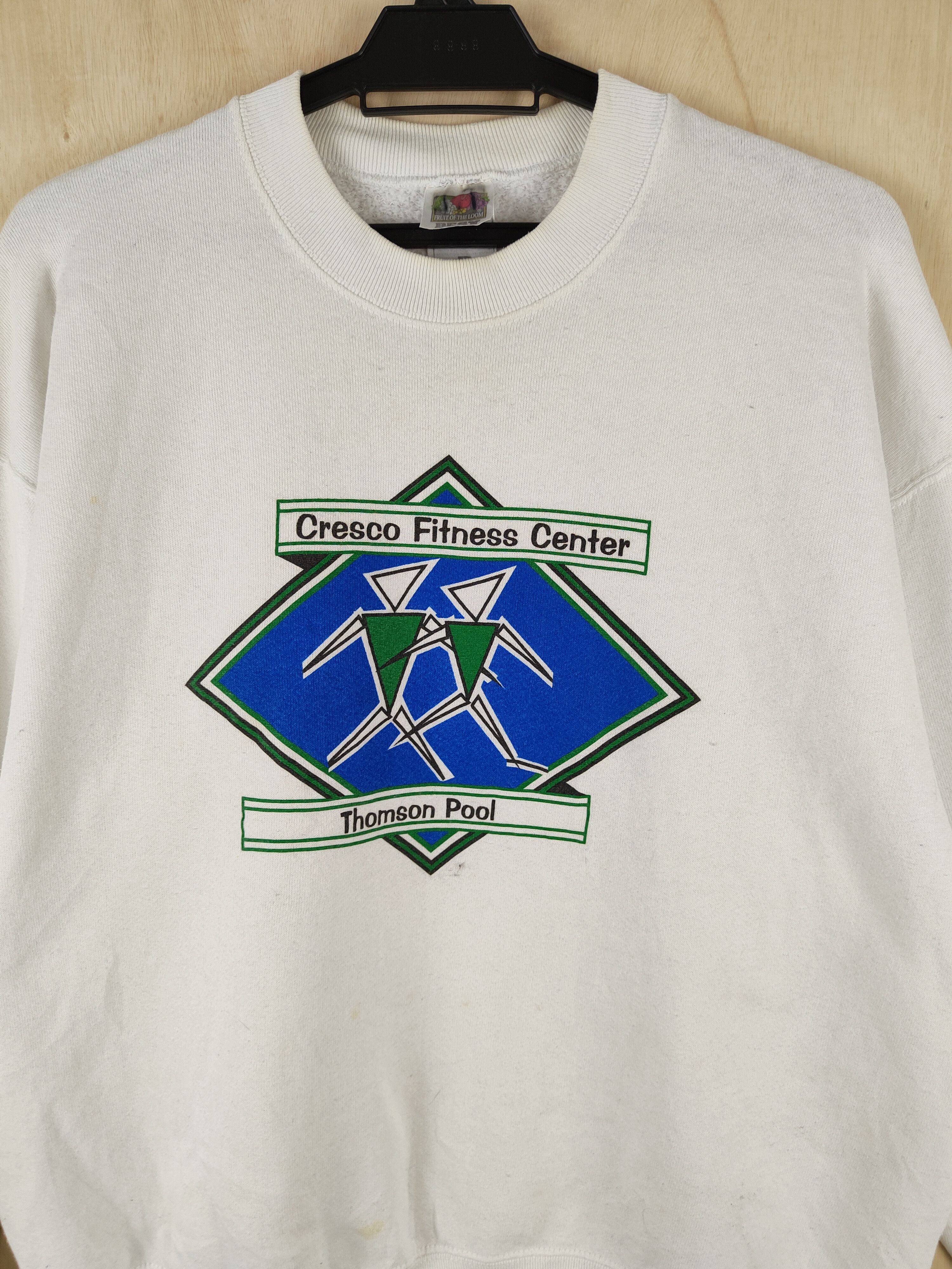 Fruit Of The Loom Fruit of the Loom White Sweatshirts #S2471 Size US L / EU 52-54 / 3 - 3 Thumbnail