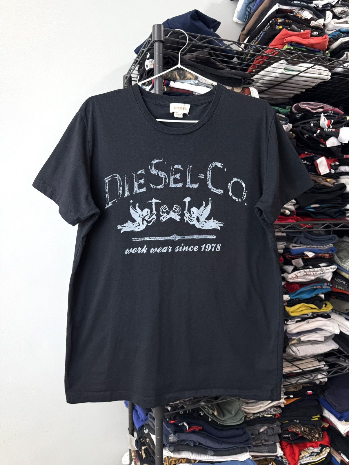 Diesel Vintage Diesel T Shirt Archive Item Size US XL / EU 56 / 4 - 1 Thumbnail