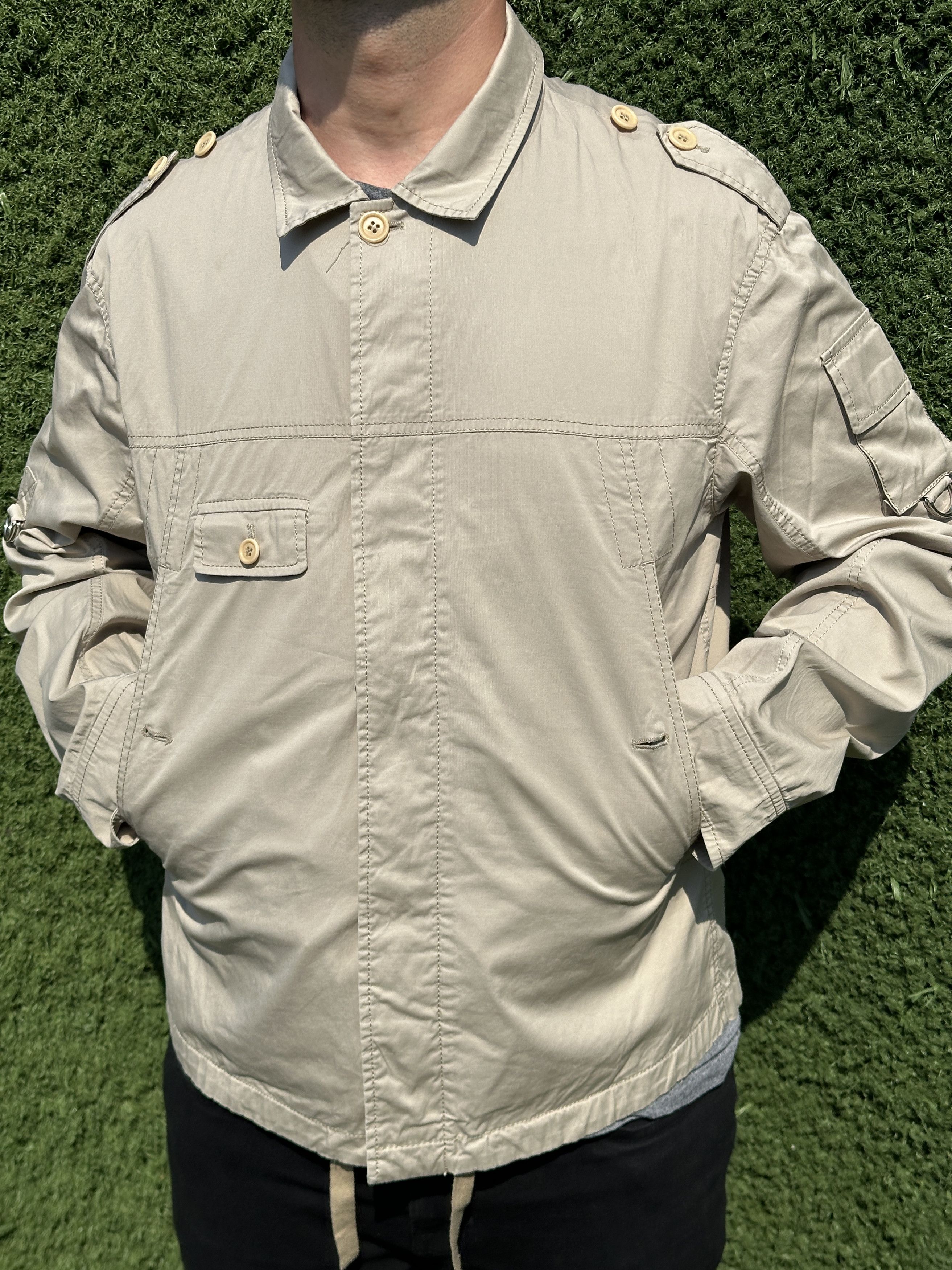 Prada Prada Milano Sgb 618 Mat ckk Bomber Light Jacket Siz 50 M L Size US M / EU 48-50 / 2 - 6 Thumbnail
