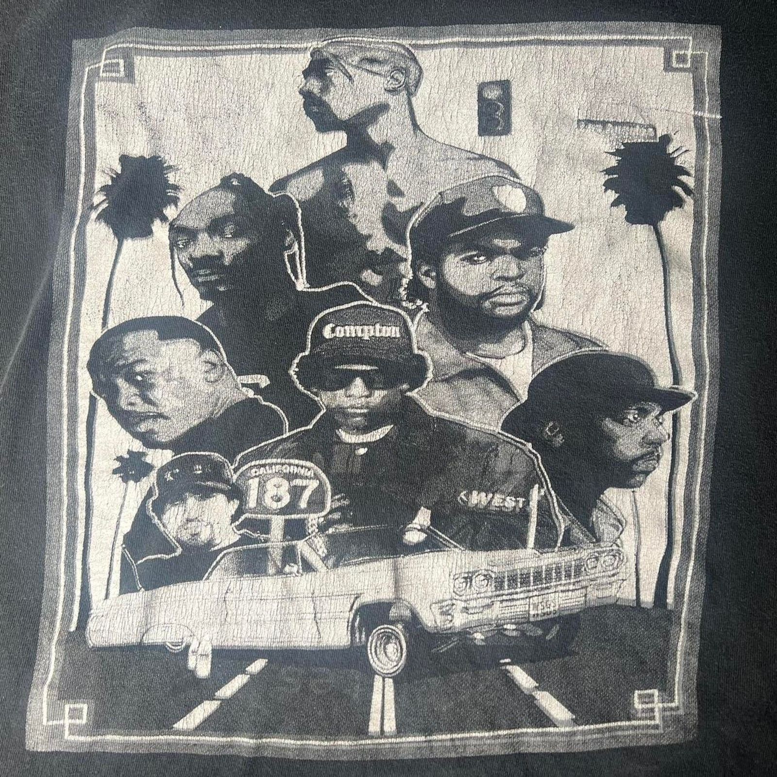 Other Vintage east coast rappers tee Size US M / EU 48-50 / 2 - 2 Thumbnail