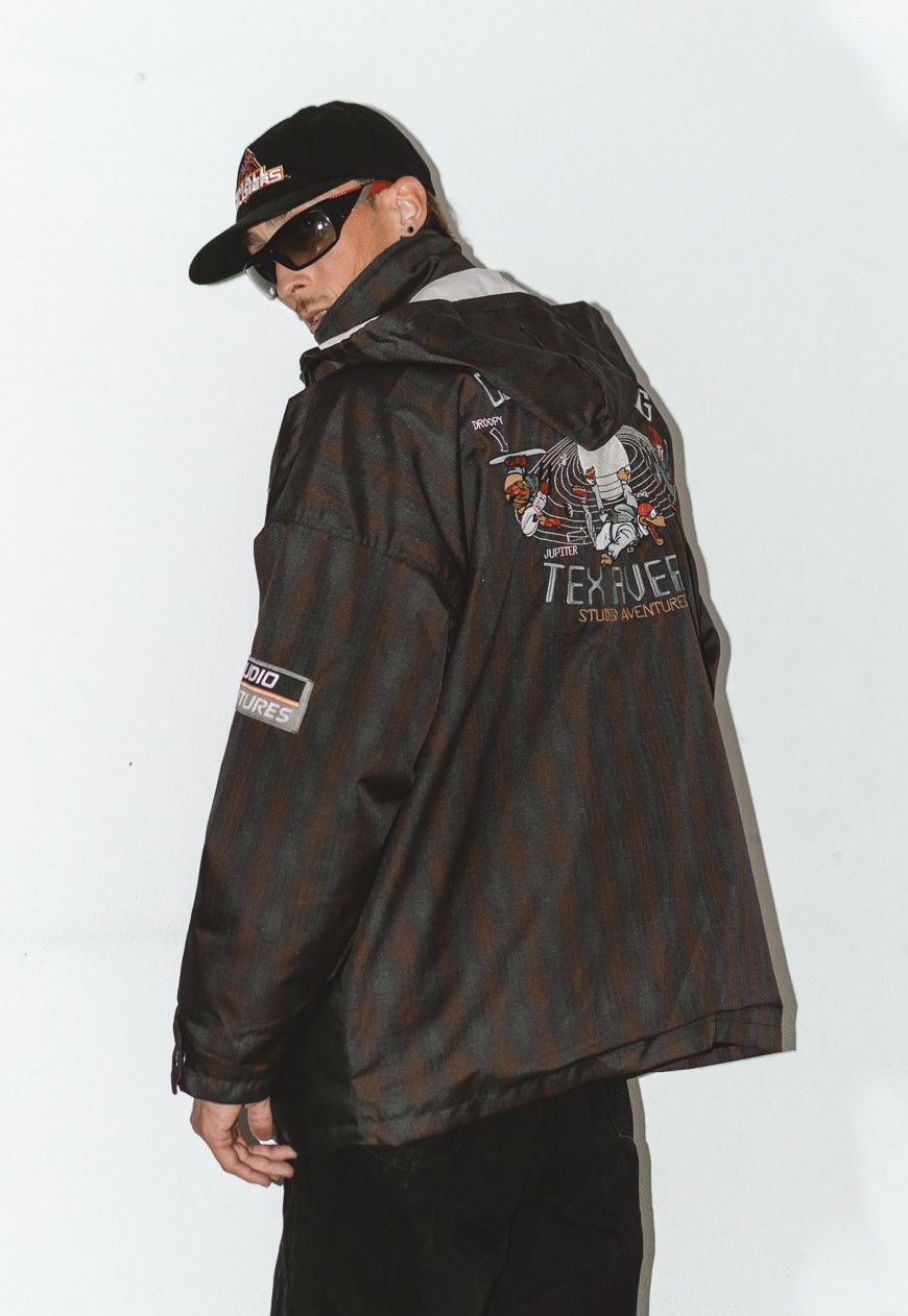 Vintage Rare Droopy and the wolf cosmic Surf Wear Streetwear Jacket Size US XL / EU 56 / 4 - 3 Thumbnail