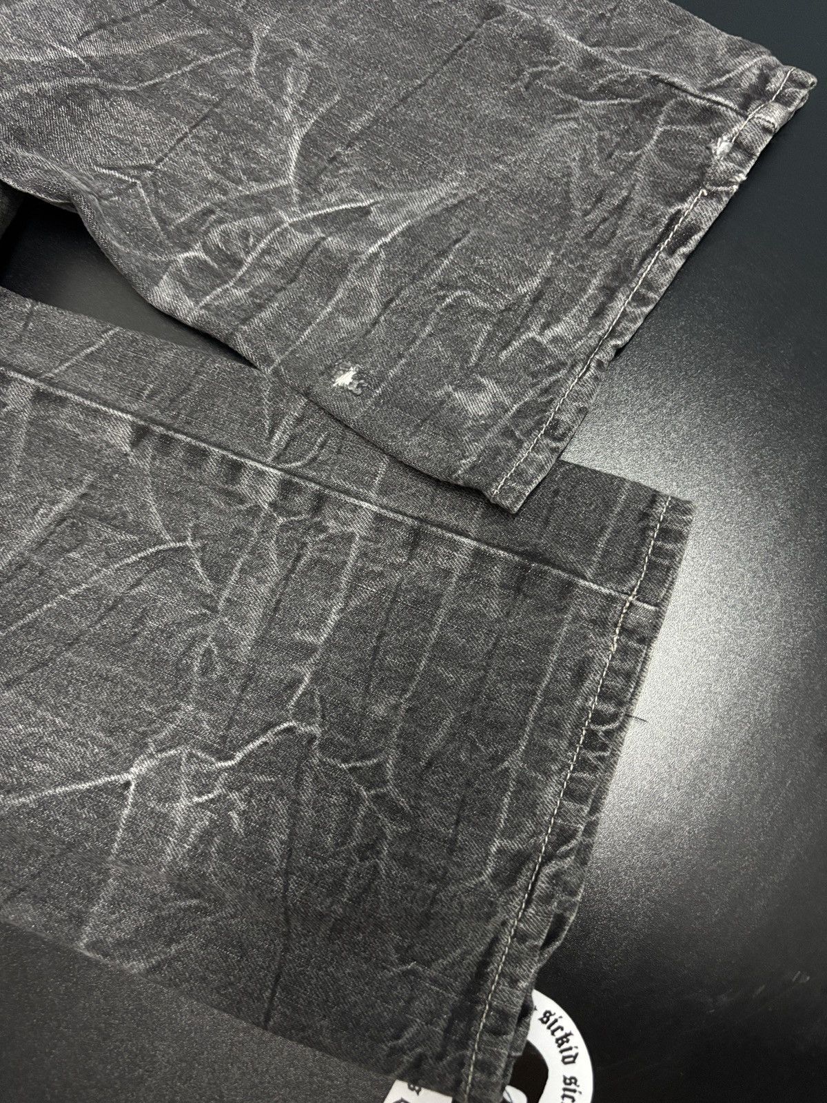 Japanese Brand Y2K Wild Life Tribal Flare Denim Size US 32 / EU 48 - 8 Thumbnail