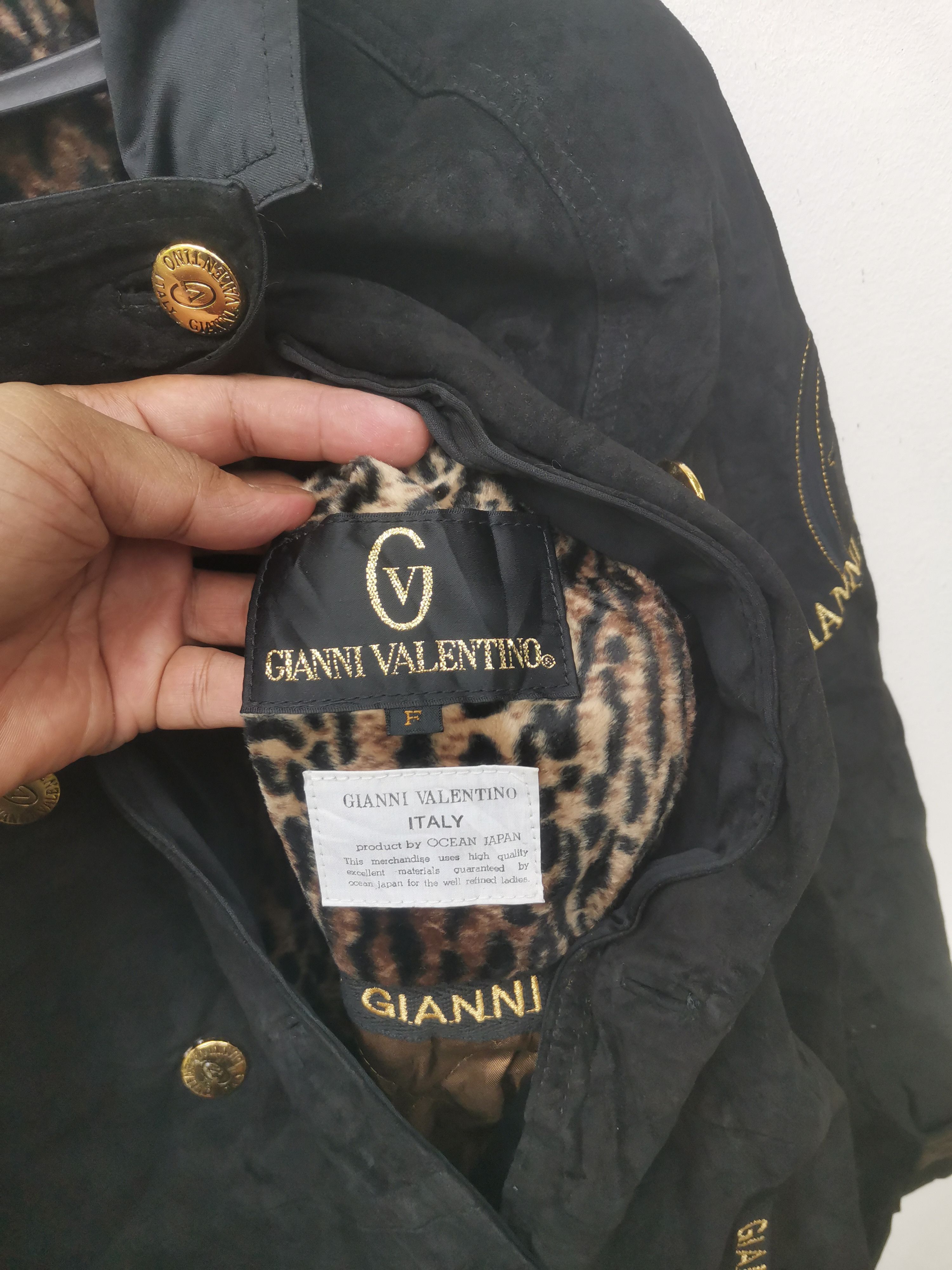 Gianni Valentino Rare Gianni Valentino leather jacket Size L / US 10 / IT 46 - 7 Thumbnail
