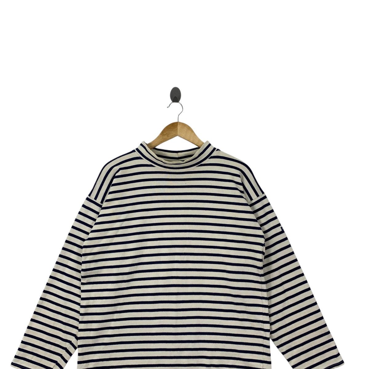 Saint James Vintage SAINT JAMES TRICOTS Made In France Striped Tee Shirt Size M / US 6-8 / IT 42-44 - 2 Thumbnail