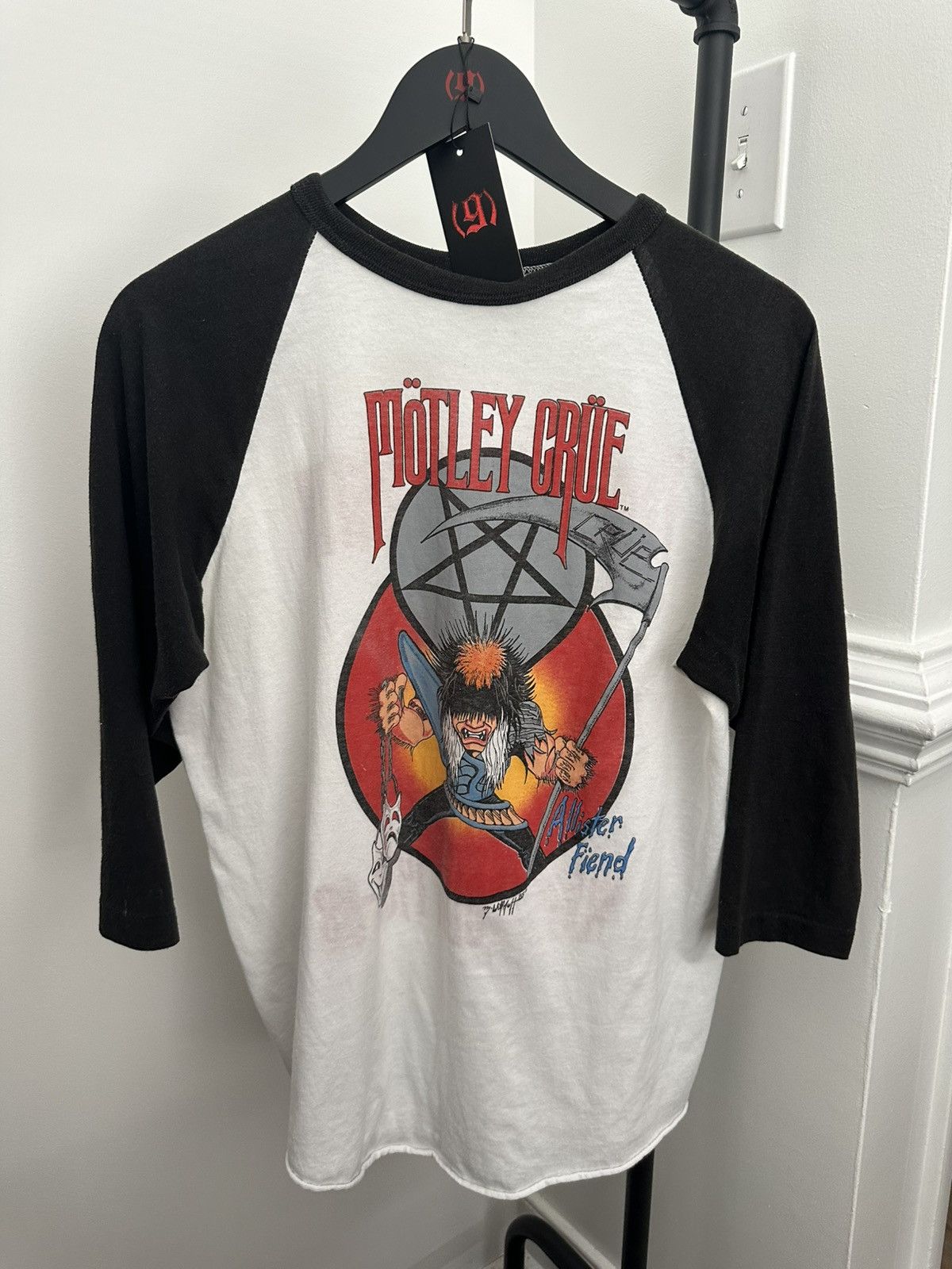 Vintage Vintage 1985 Motley Crue Theater Of Pain Size US XL / EU 56 / 4 - 1 Thumbnail