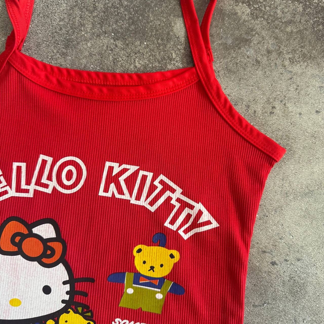 Vintage Hello Kitty Super Sexy Glamour Y2K Vintage Tank Top Size S / US 4 / IT 40 - 4 Thumbnail