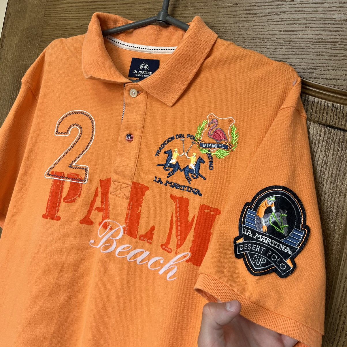 La Martina Vintage La Martina Polo T Shirt Size US XL / EU 56 / 4 - 4 Thumbnail