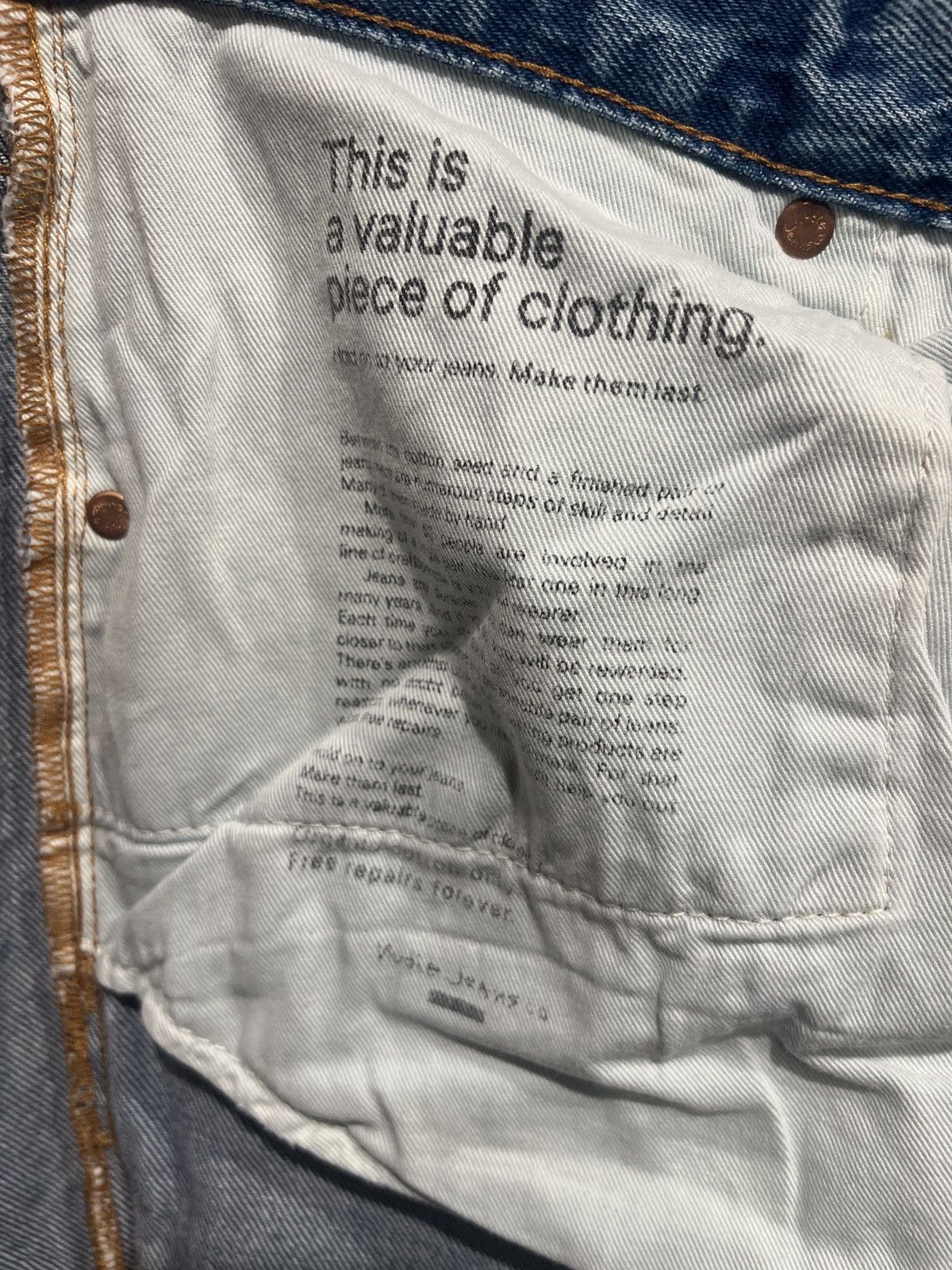 Nudie Jeans Nudie Jeans Steady Eddie II Size US 31 - 7 Thumbnail