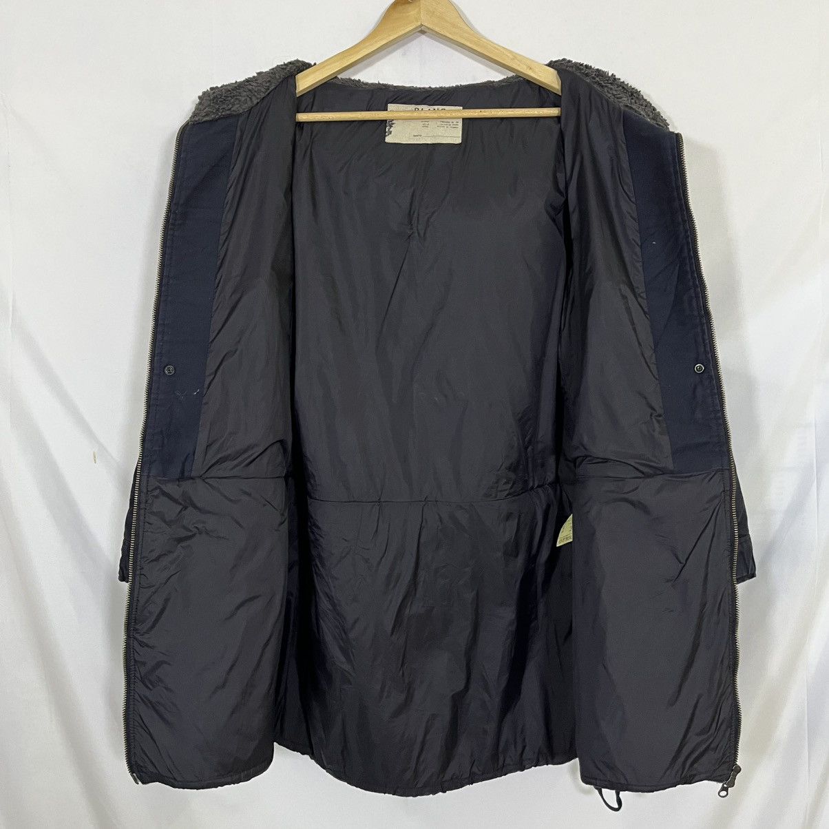 If Six Was Nine BLANC BASQUE FUR HOODED LONG JACKET Size US S / EU 44-46 / 1 - 4 Thumbnail